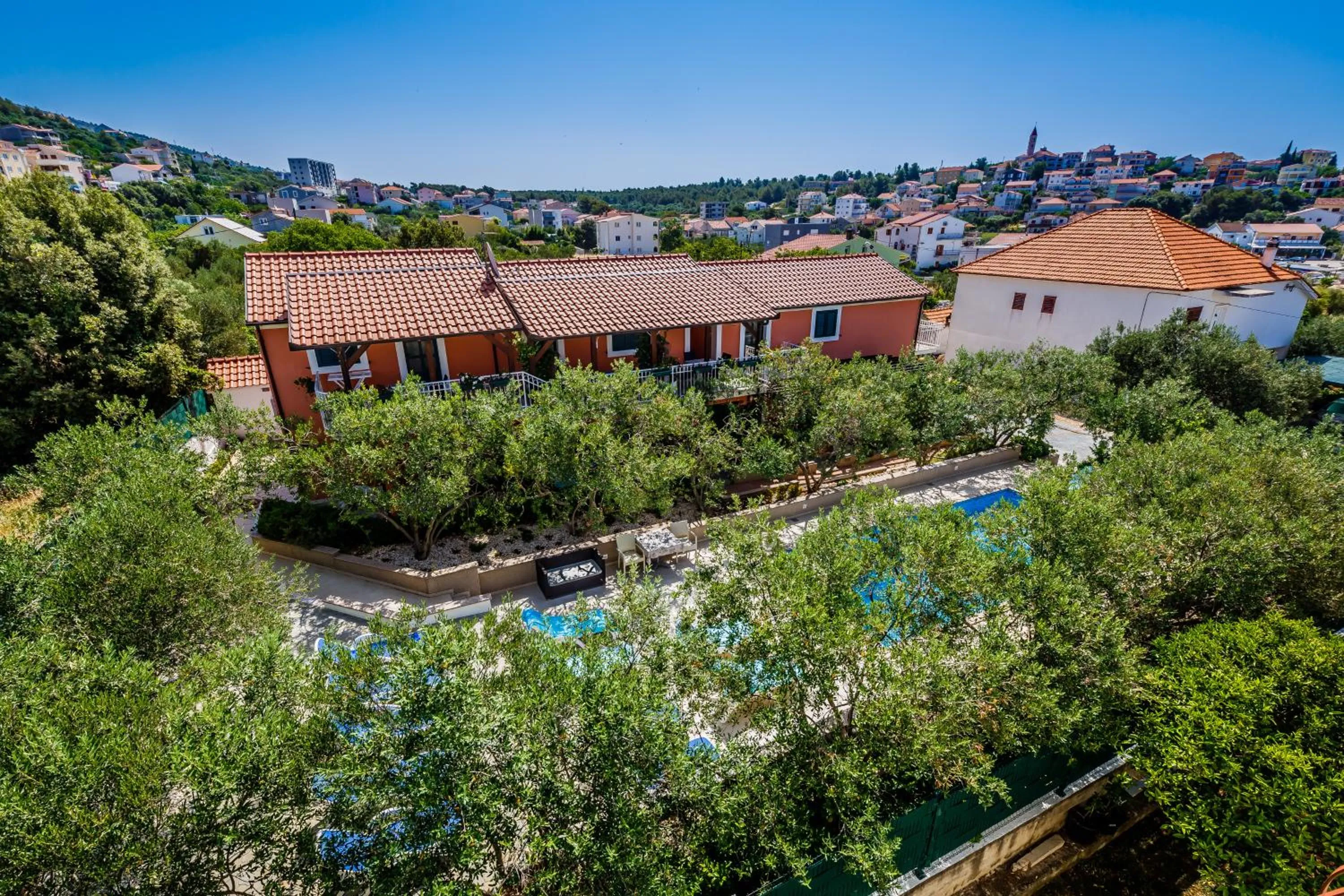 Garden in Villa Rustica Dalmatia