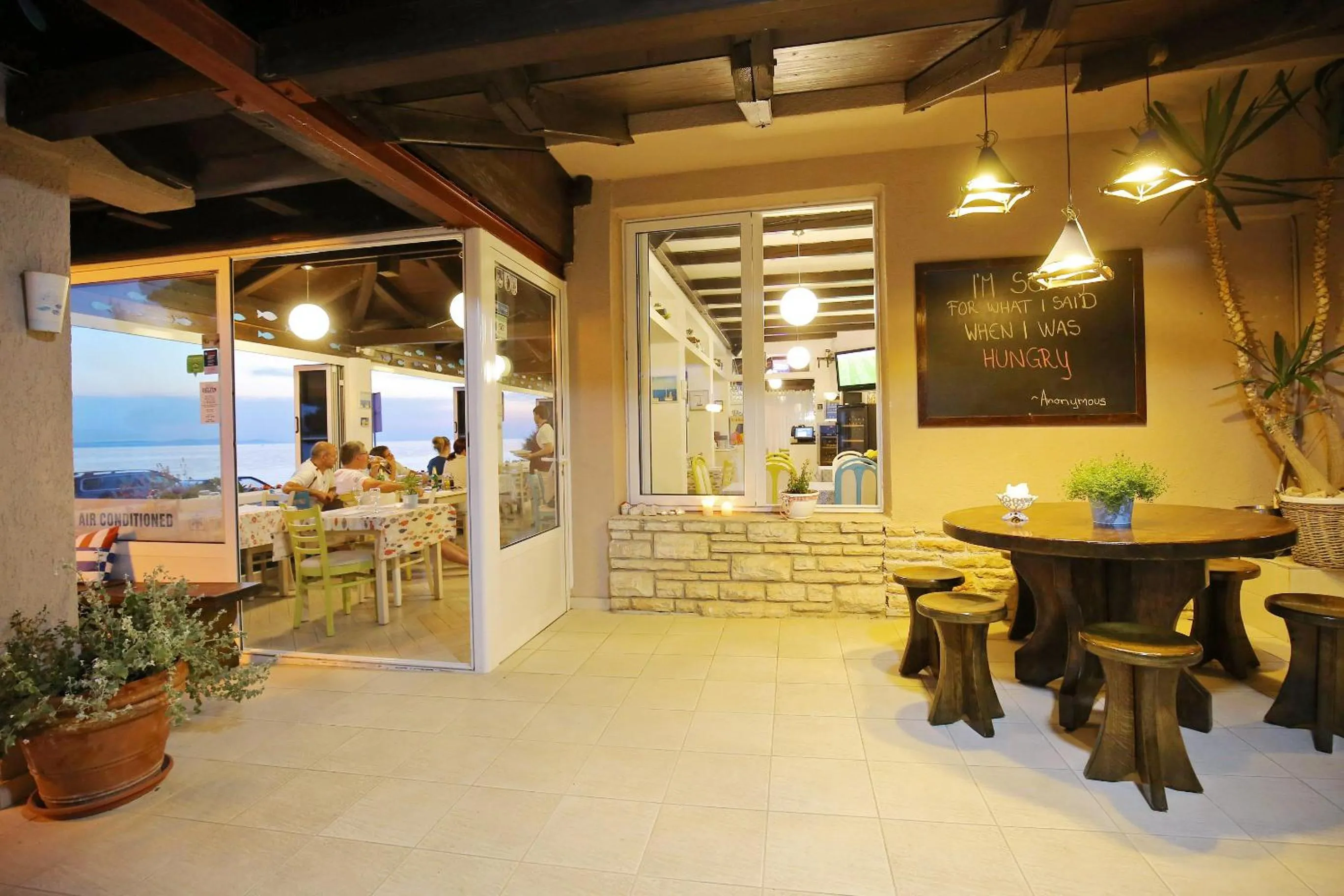 Balcony/Terrace in Hotel Delfin