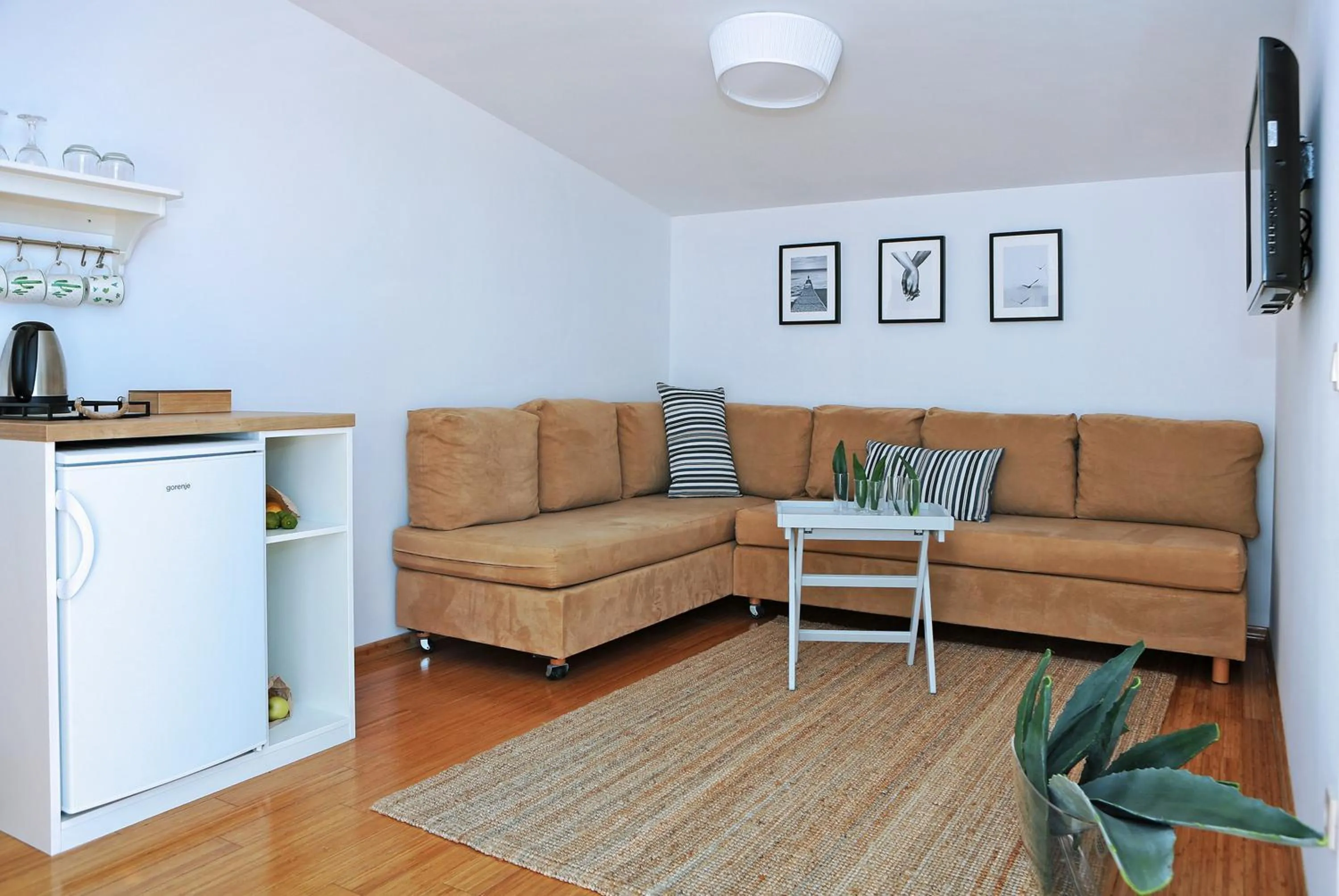 Living room in Hotel Delfin