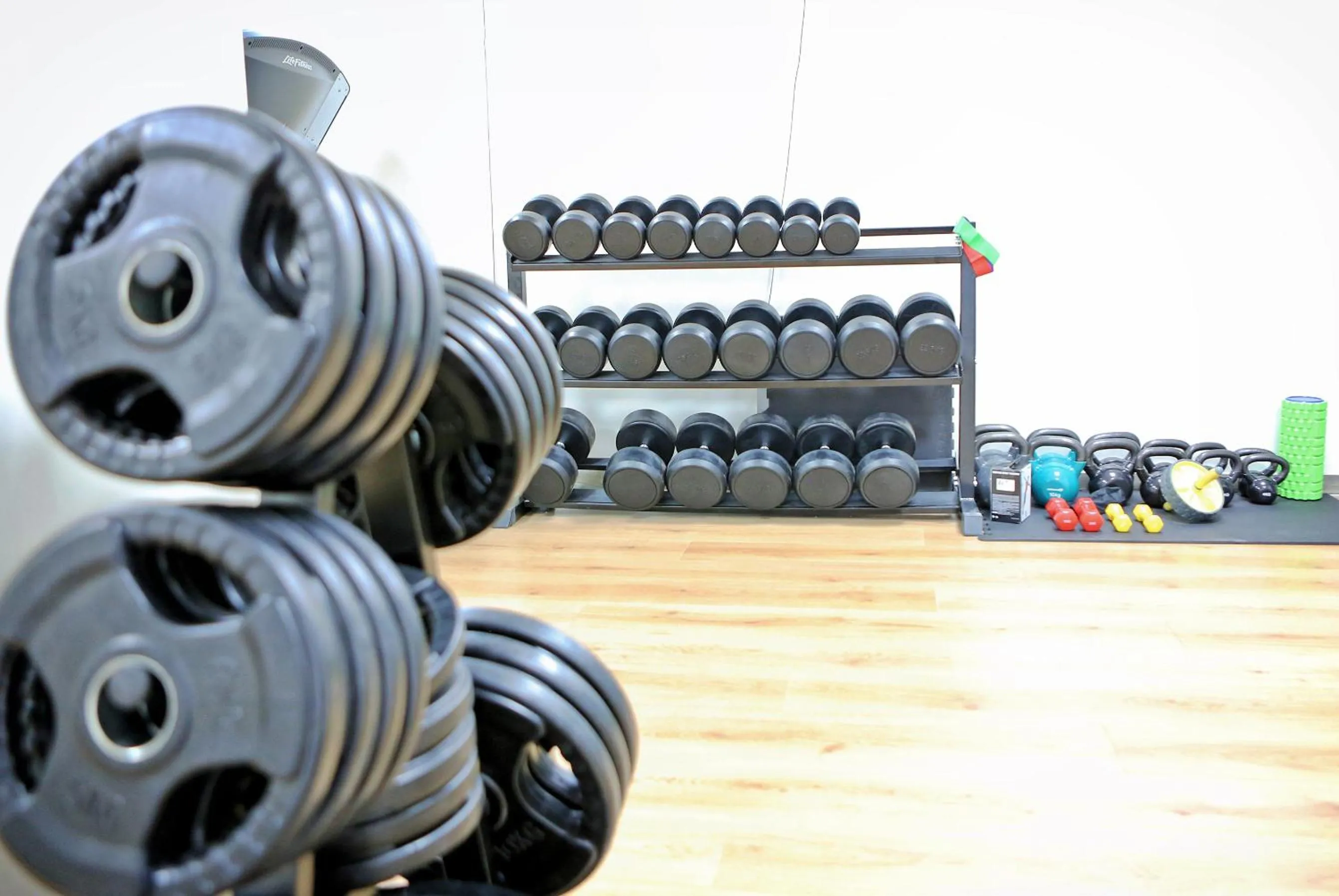 Fitness centre/facilities in Hotel Delfin