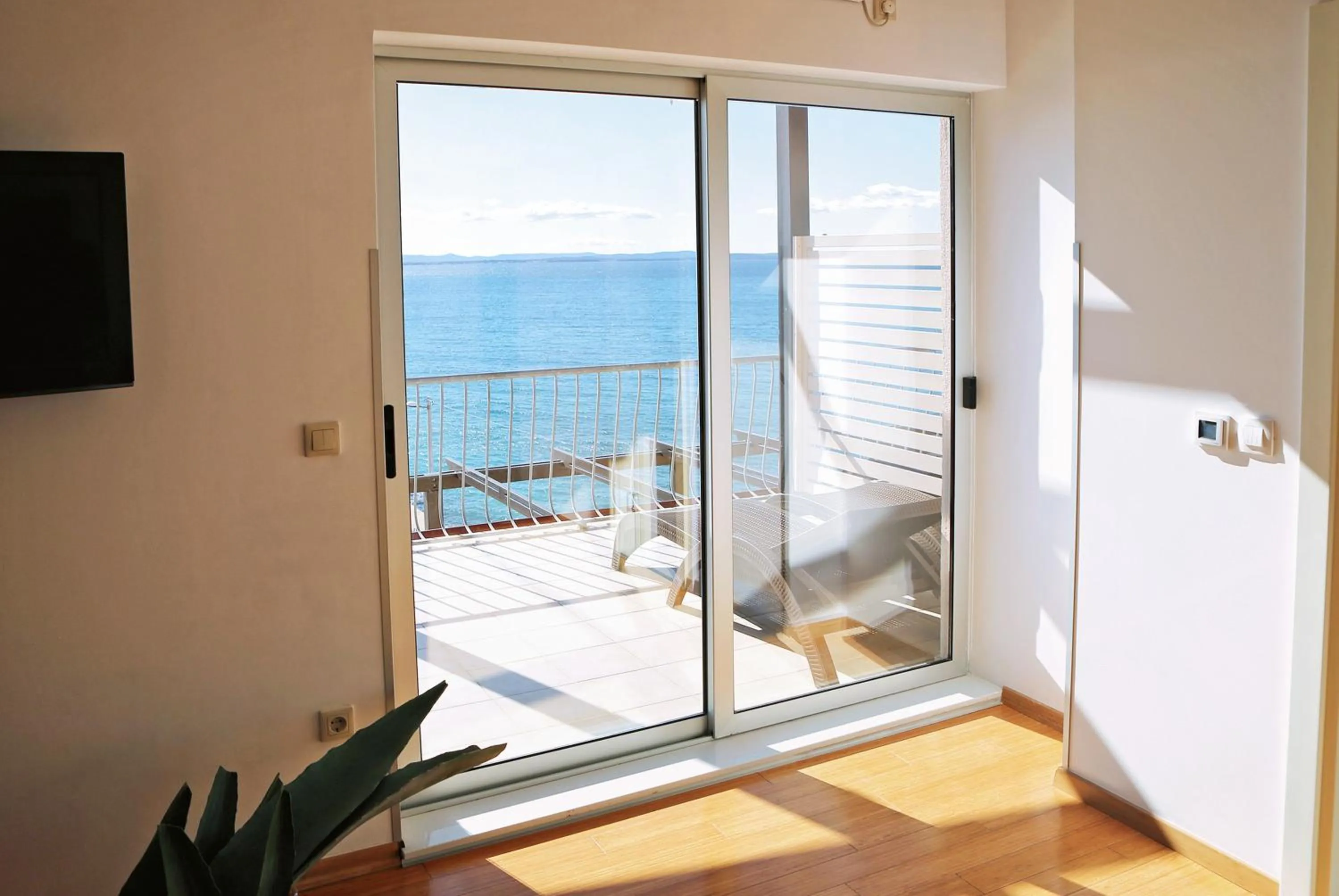 Balcony/Terrace in Hotel Delfin