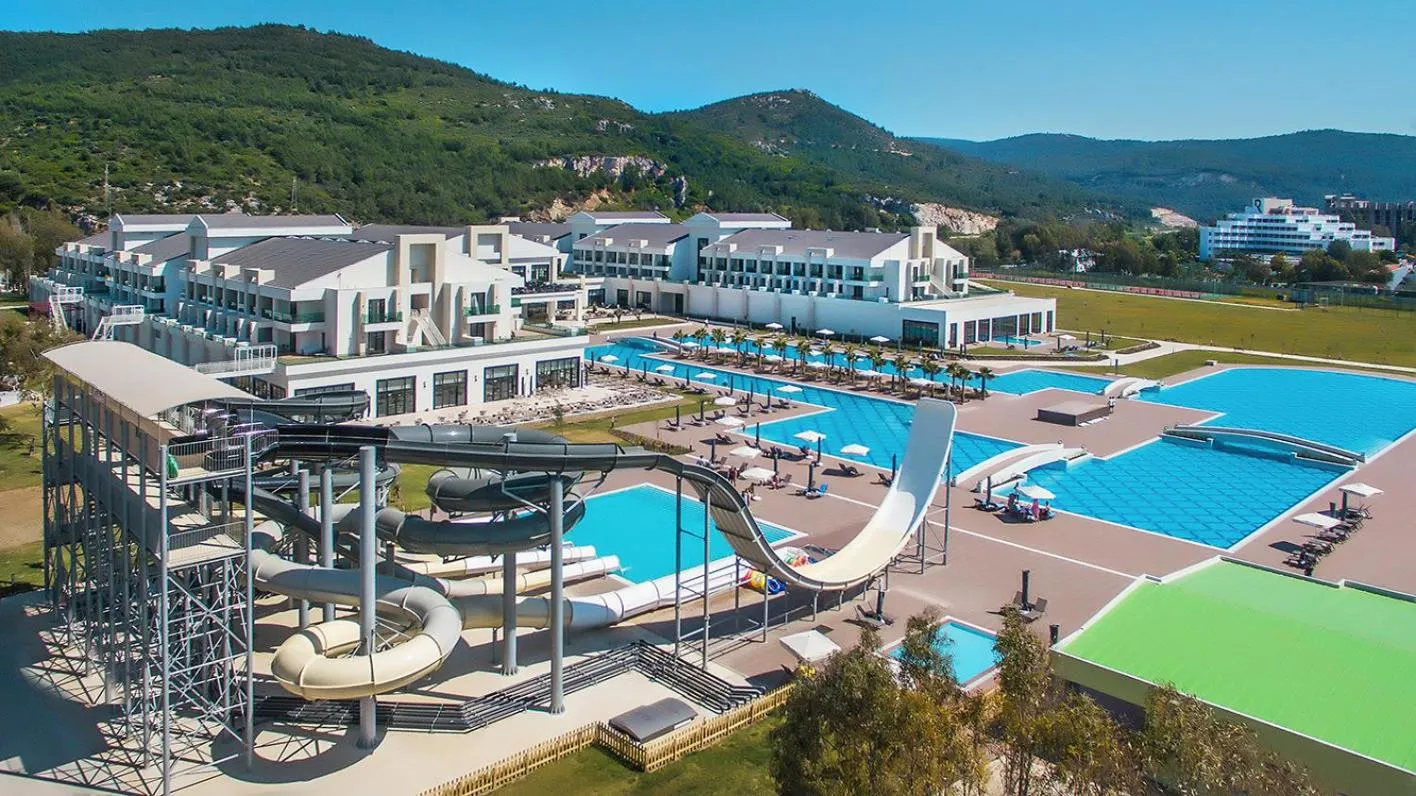 Bird's eye view in Korumar Ephesus Beach & Spa Resort - Ultra All Inclusive