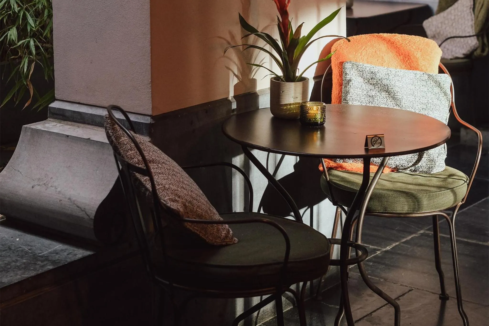 Seating area in The Dominican, Brussels, a Member of Design Hotels