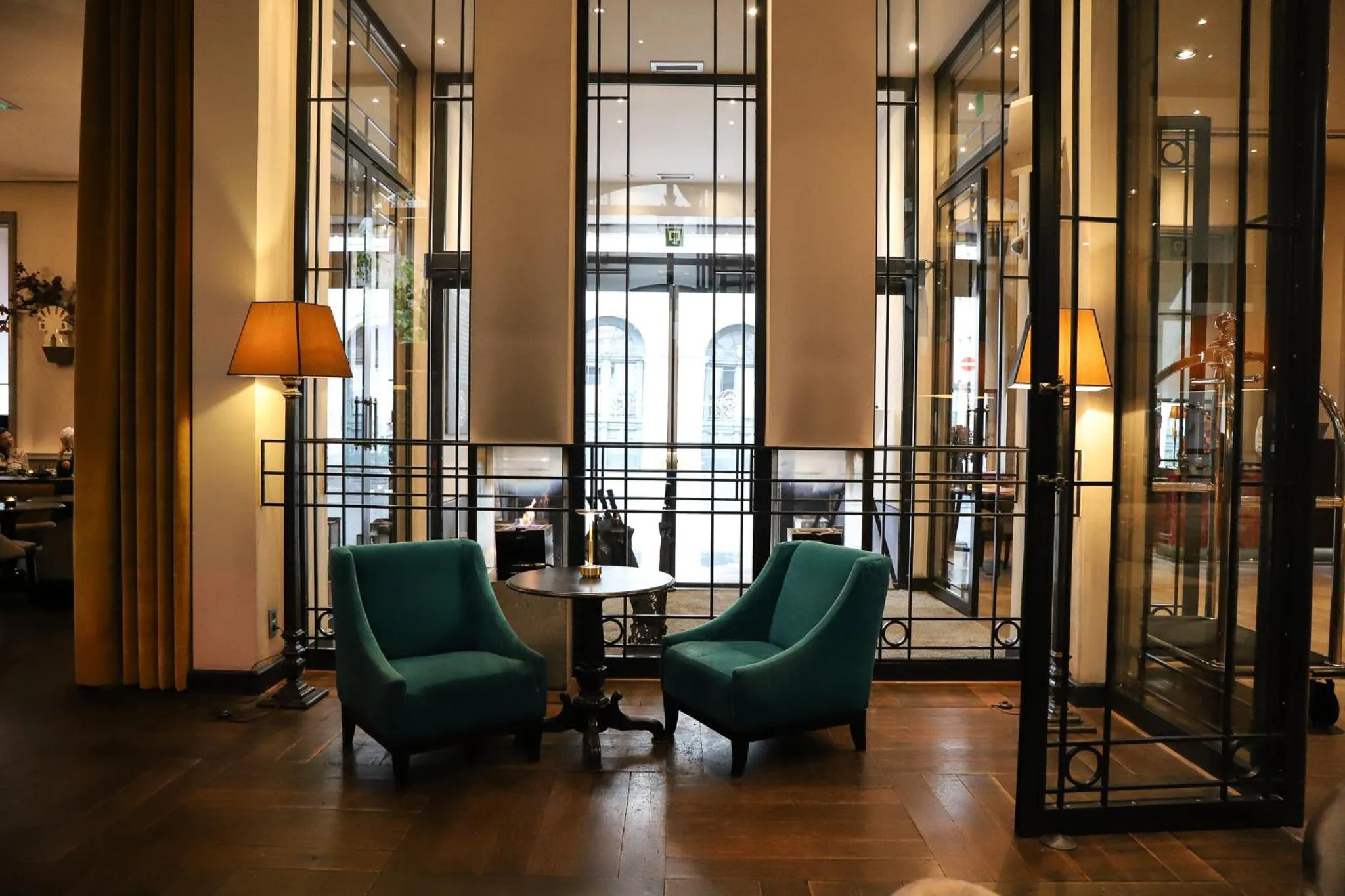 Lounge or bar in The Dominican, Brussels, a Member of Design Hotels