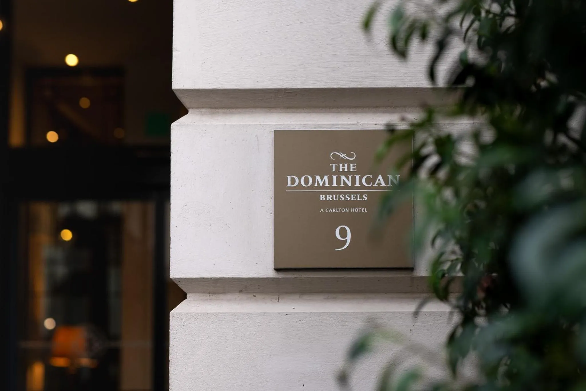 Facade/entrance in The Dominican, Brussels, a Member of Design Hotels