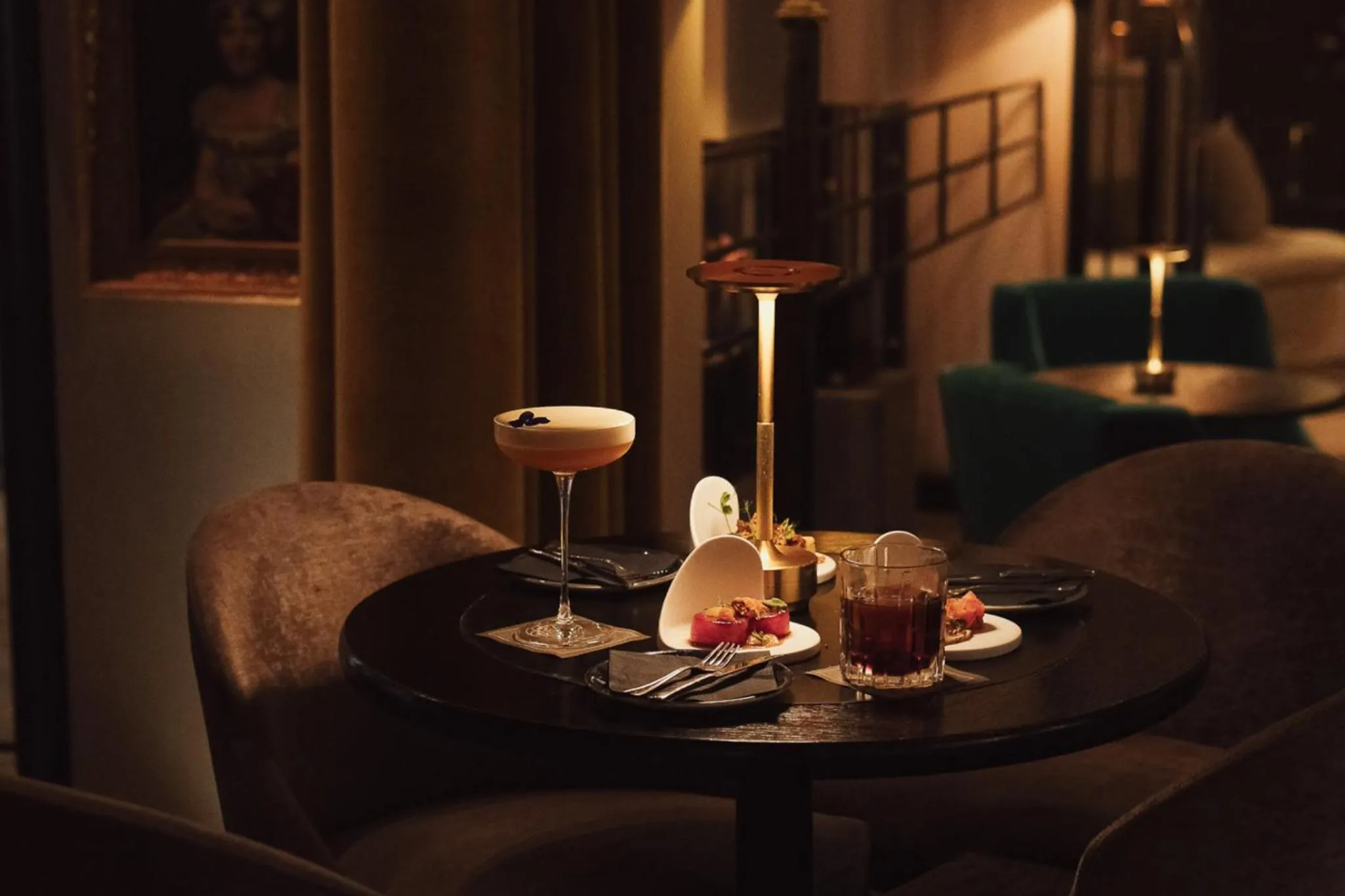 Lounge or bar in The Dominican, Brussels, a Member of Design Hotels