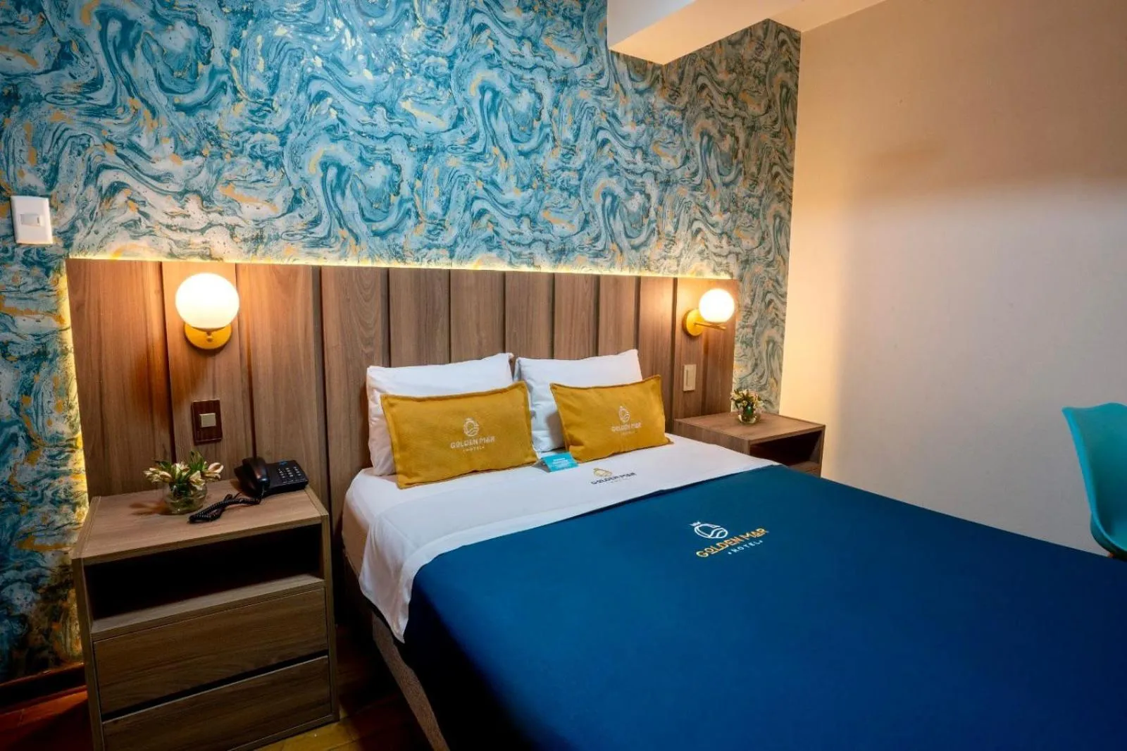 Bedroom in Golden Mar Hotel