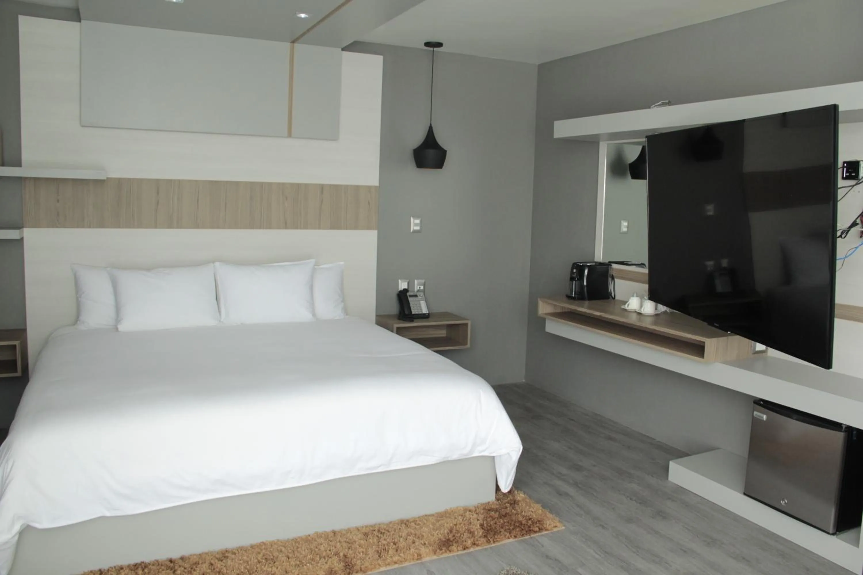 Bed in ESDUMA HK HOTEL Pachuca