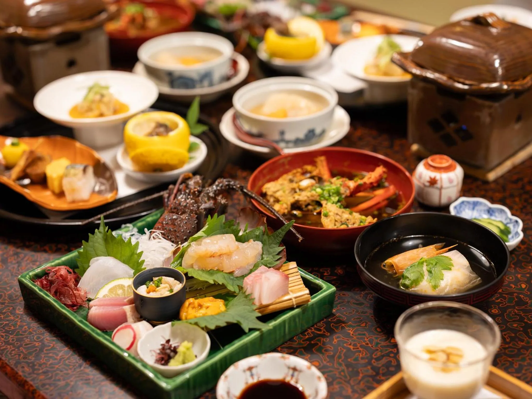 Food in Futsukaichi Hot Spring - Daimaru Besso