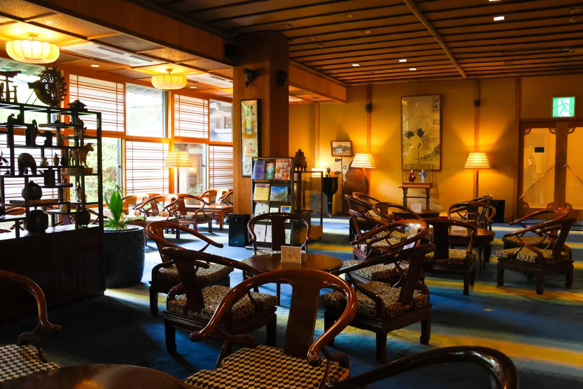 Lobby or reception in Futsukaichi Hot Spring - Daimaru Besso