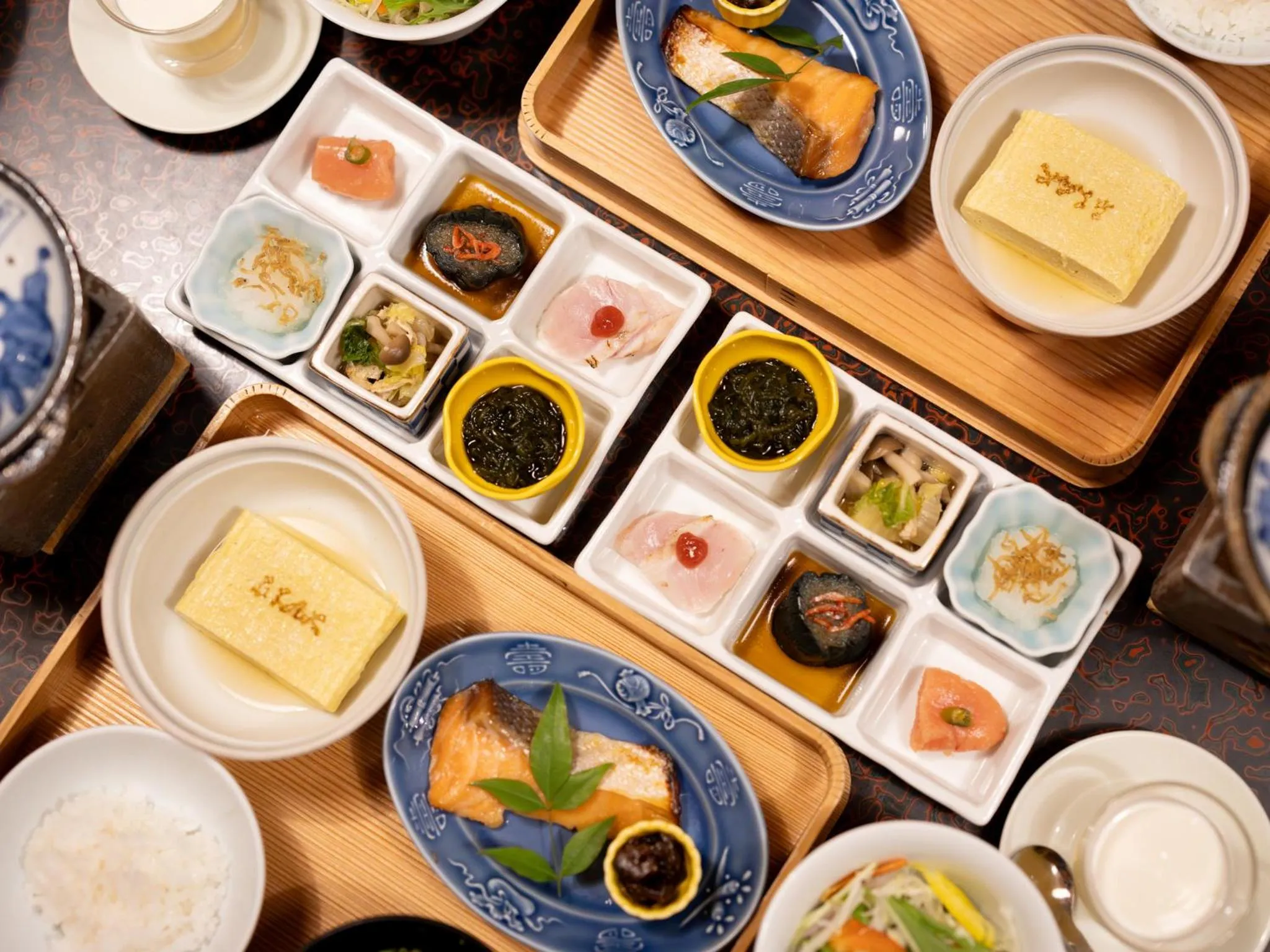 Breakfast in Futsukaichi Hot Spring - Daimaru Besso