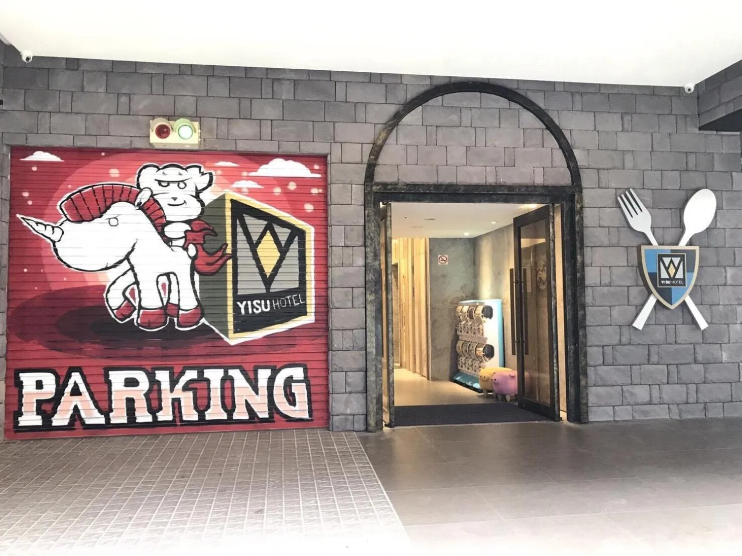 Property building in Fairytale Yi Su Hotspring Hotel