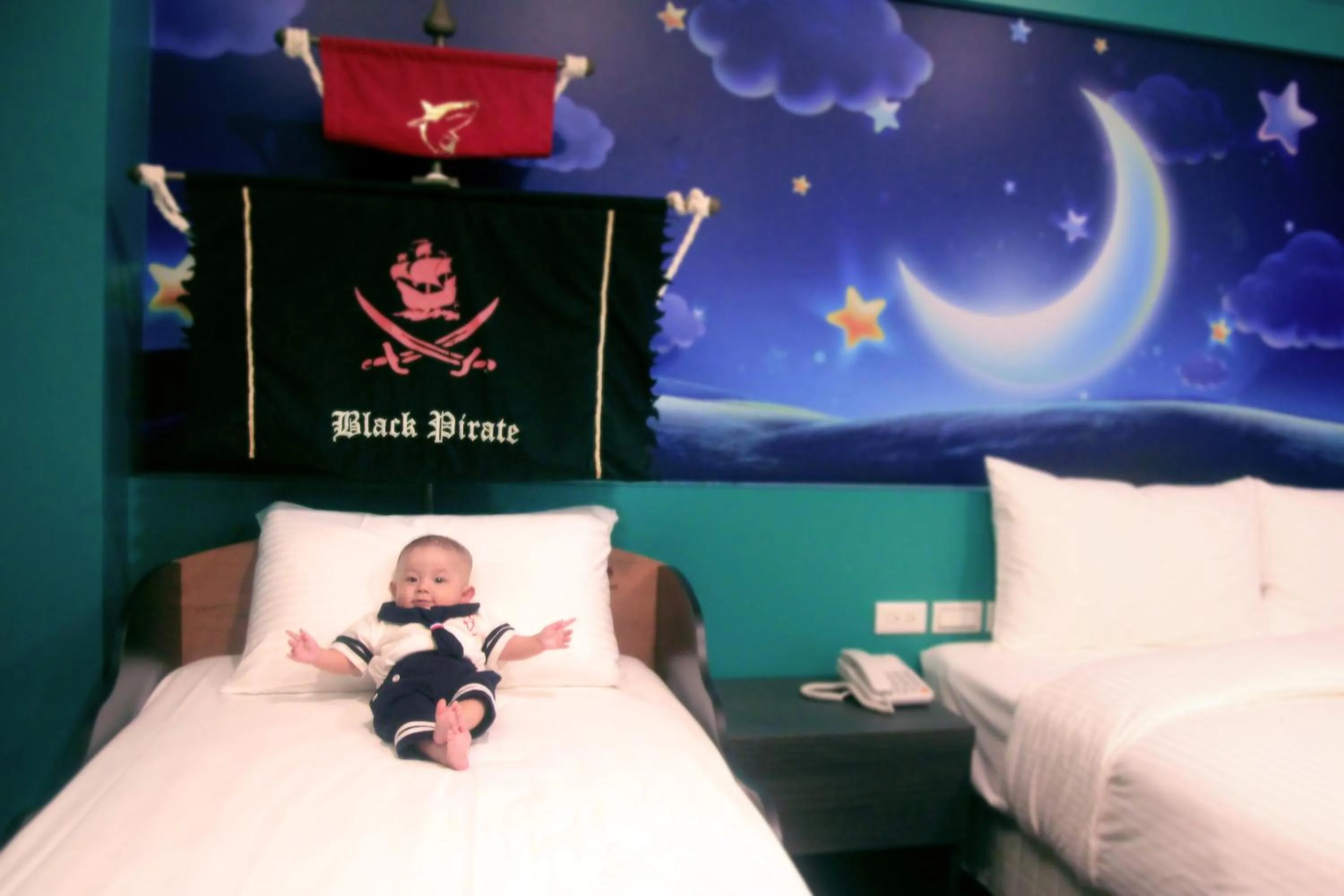 Bedroom, Bed in Fairytale Yi Su Hotspring Hotel