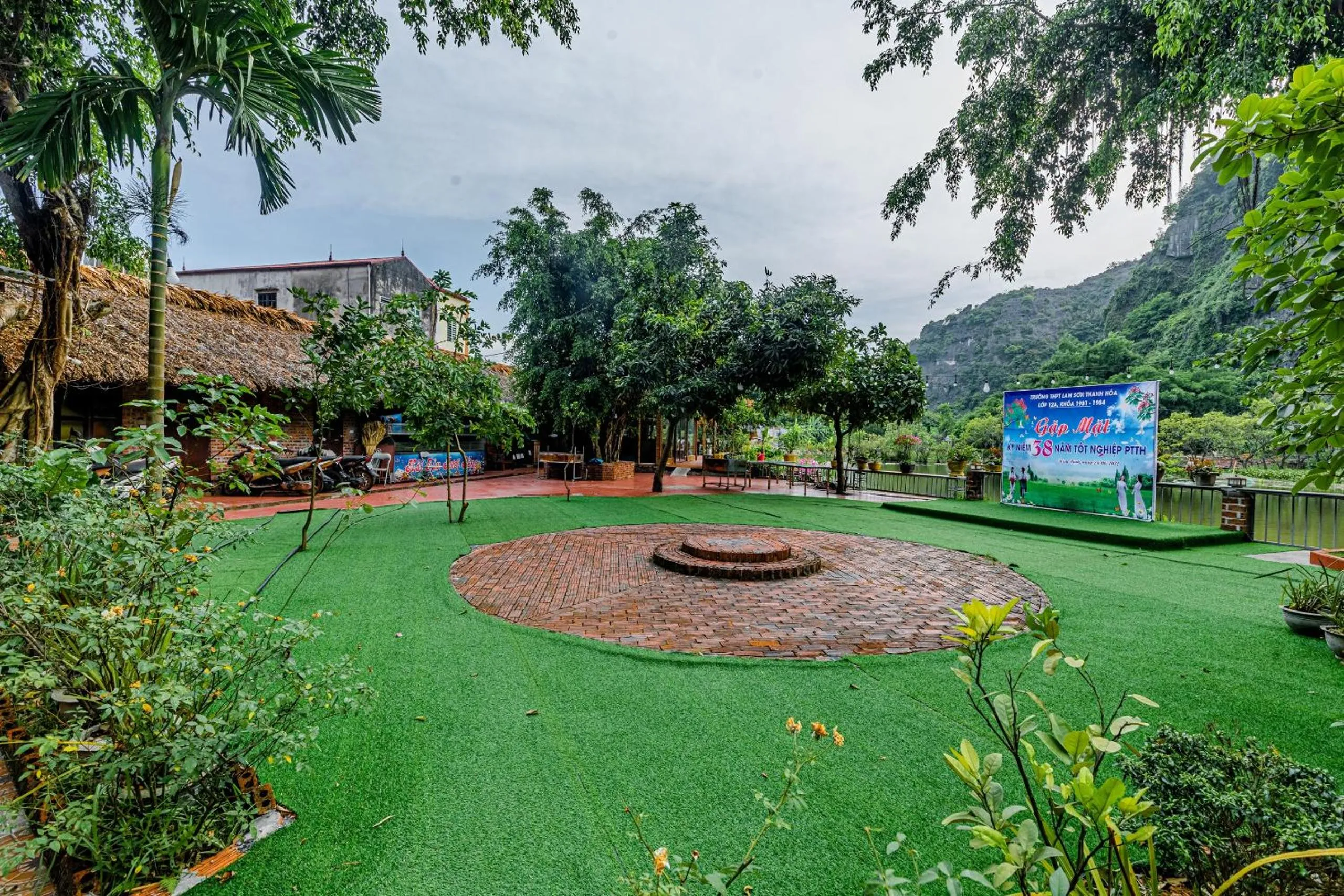Natural landscape in Tam Coc Bungalow