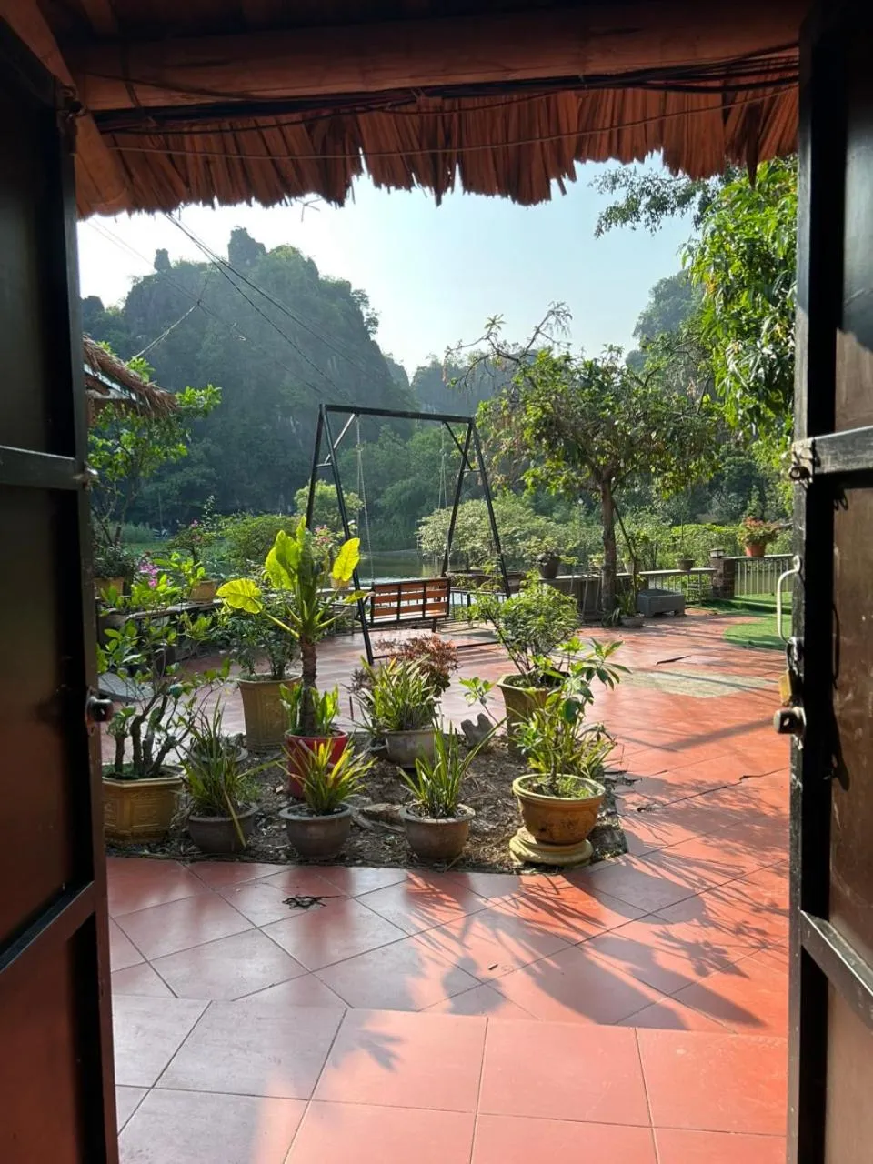 Natural landscape in Tam Coc Bungalow