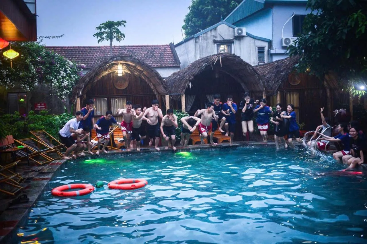 Day in Tam Coc Bungalow