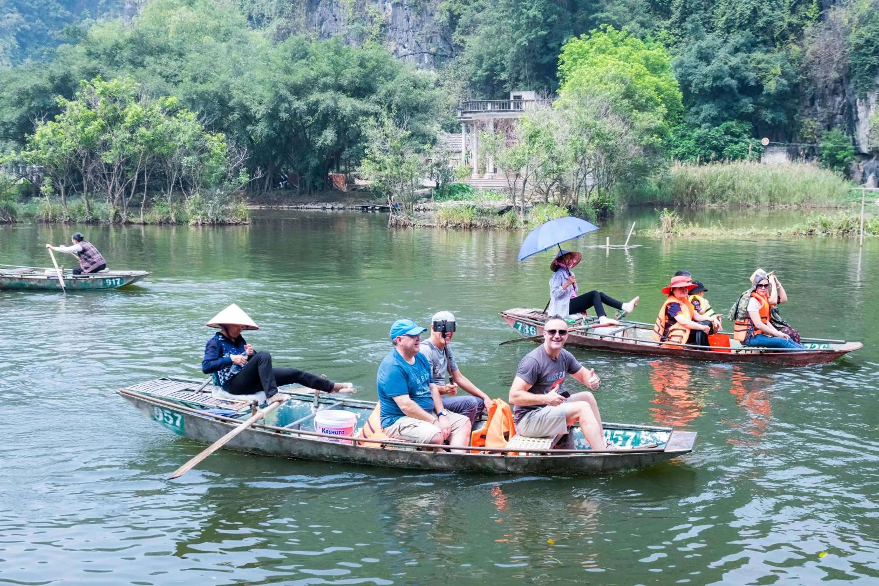 Natural landscape in Tam Coc Bungalow