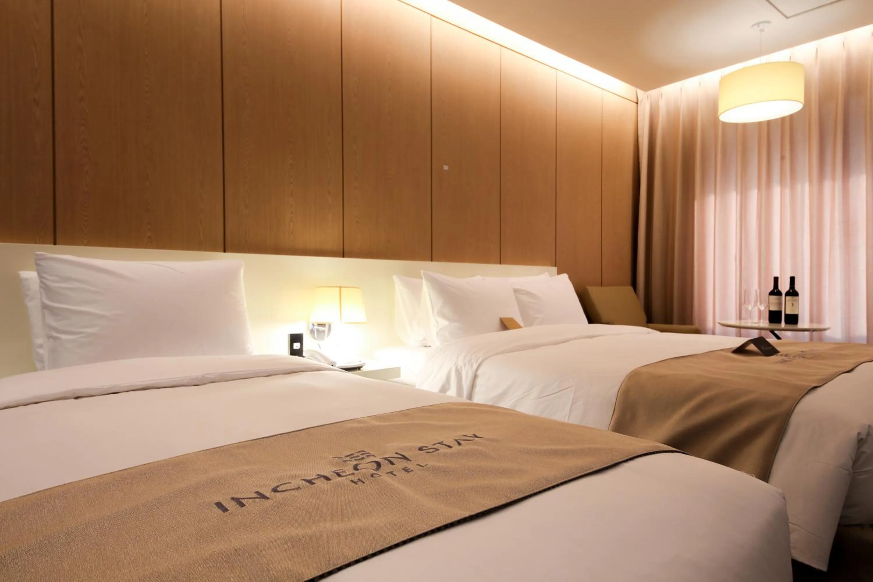 Bed in Incheon Stay Hotel