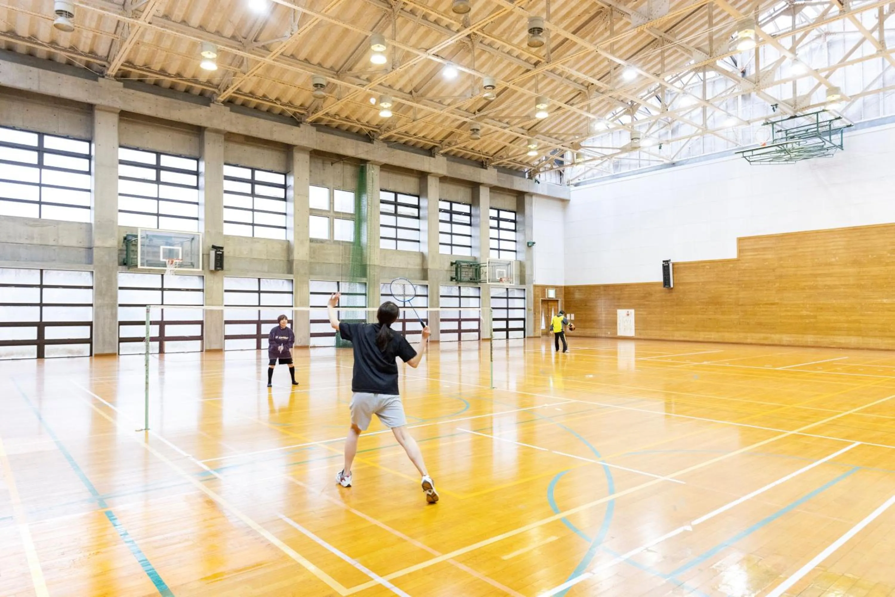 Table tennis in Greenpia Yame