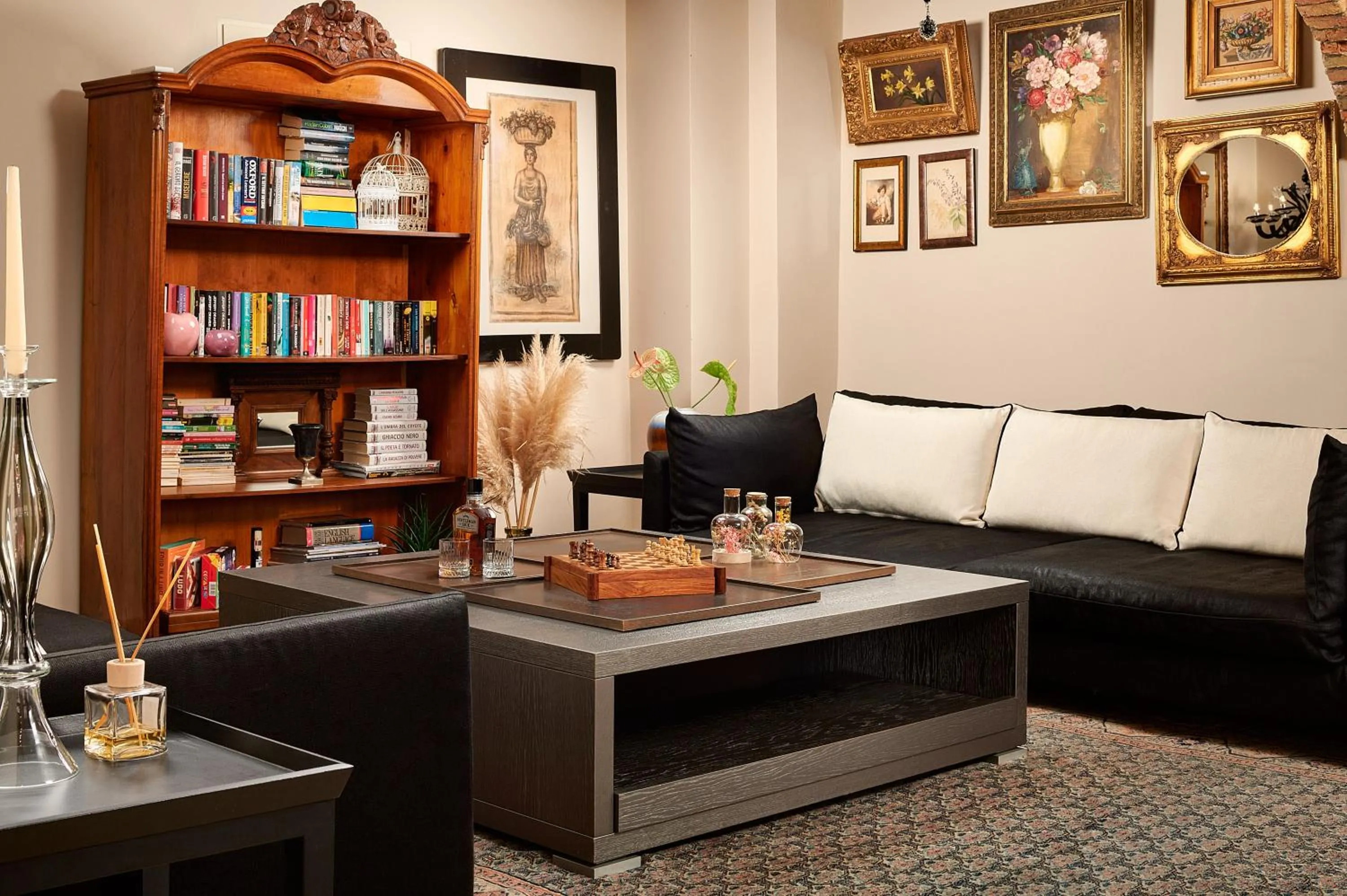 Living room in Hotel Angelo d'Oro