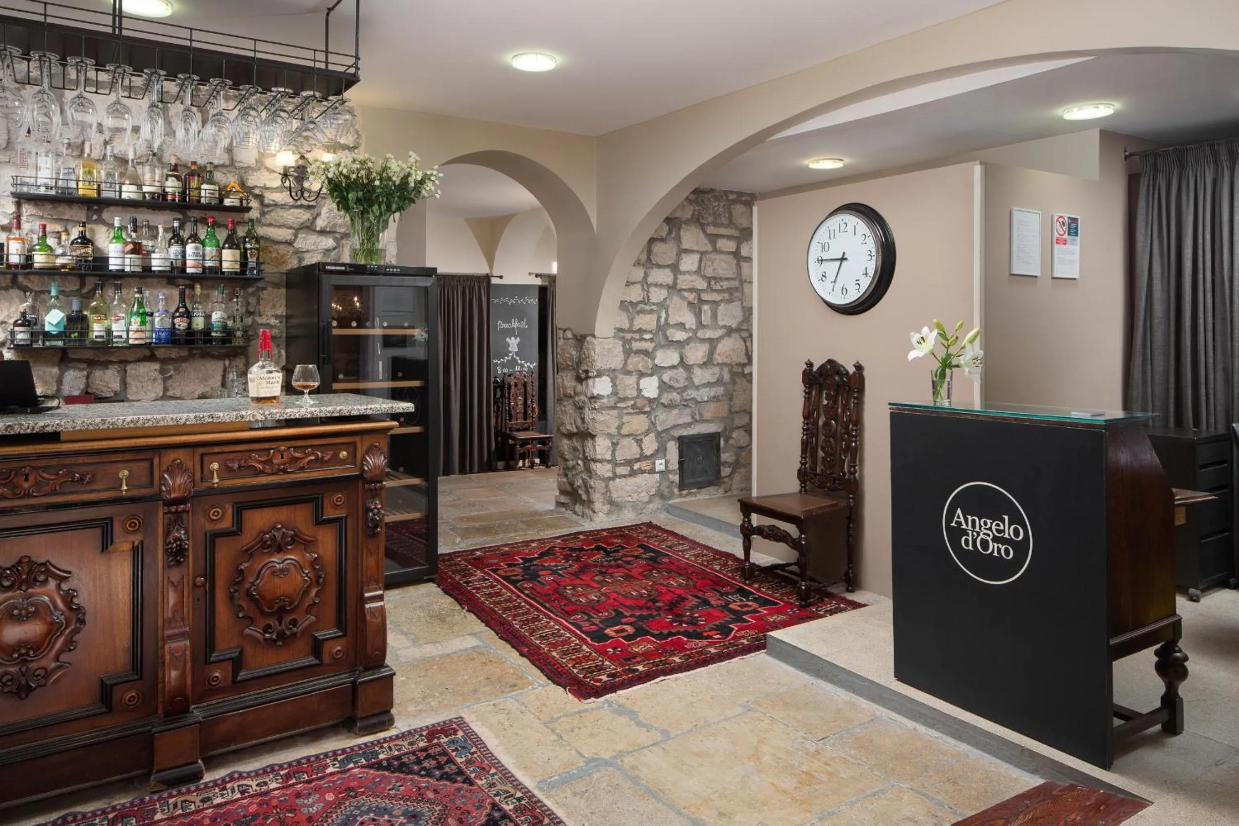 Lobby or reception in Hotel Angelo d'Oro