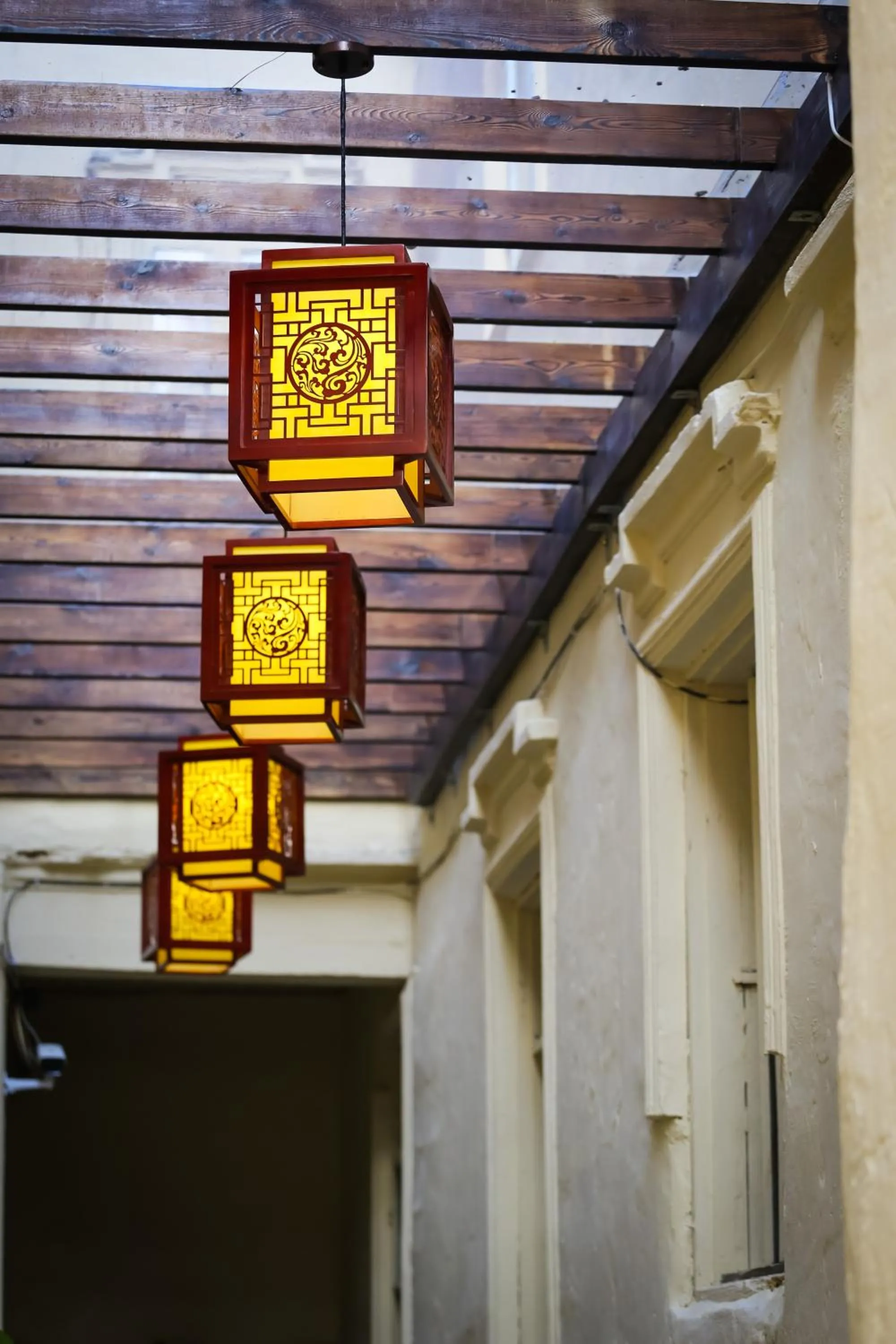 Decorative detail in Chaozhou Hello Inn