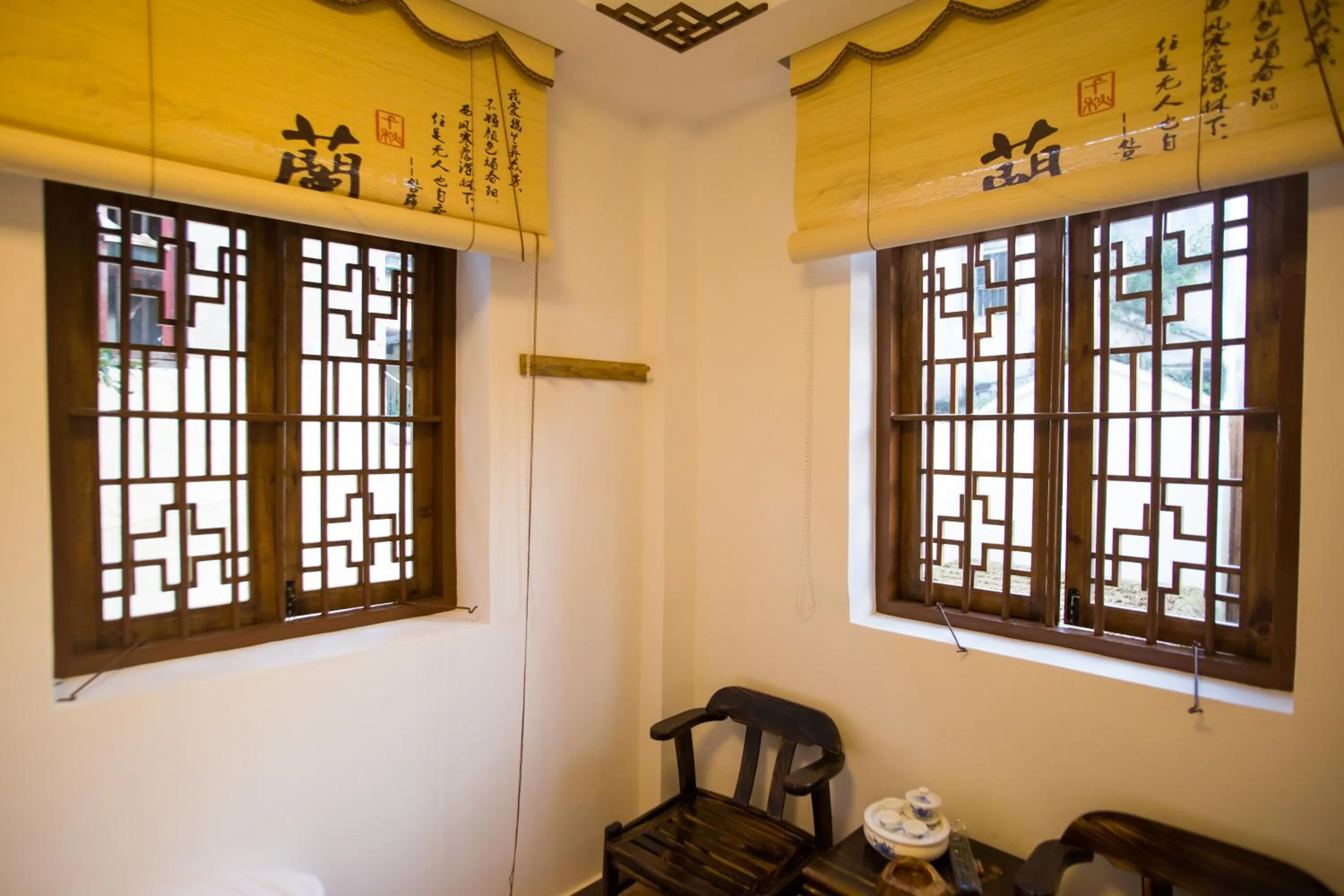 Decorative detail in Chaozhou Hello Inn