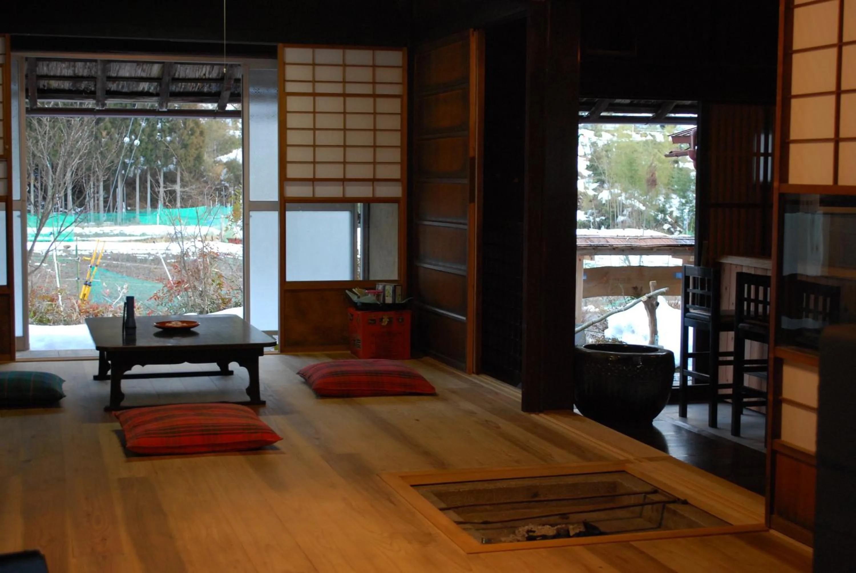 BBQ facilities, Bed in Goemon Kyoto Japan