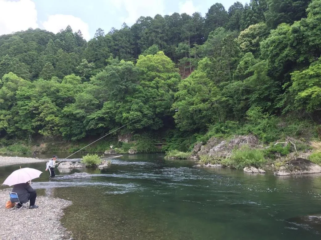 Natural landscape in Goemon Kyoto Japan