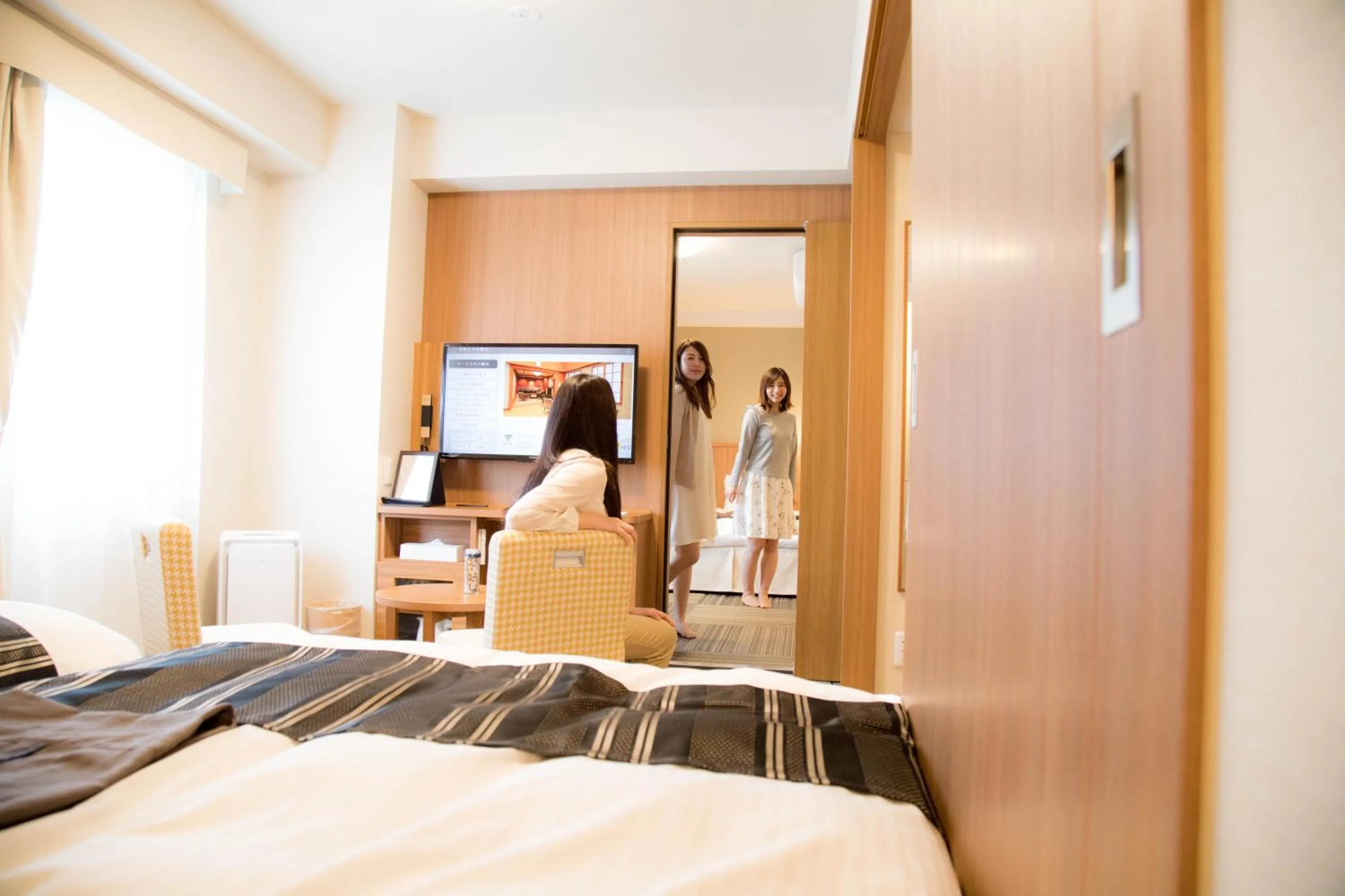 Photo of the whole room, Bed in Hiyori Hotel Maihama
