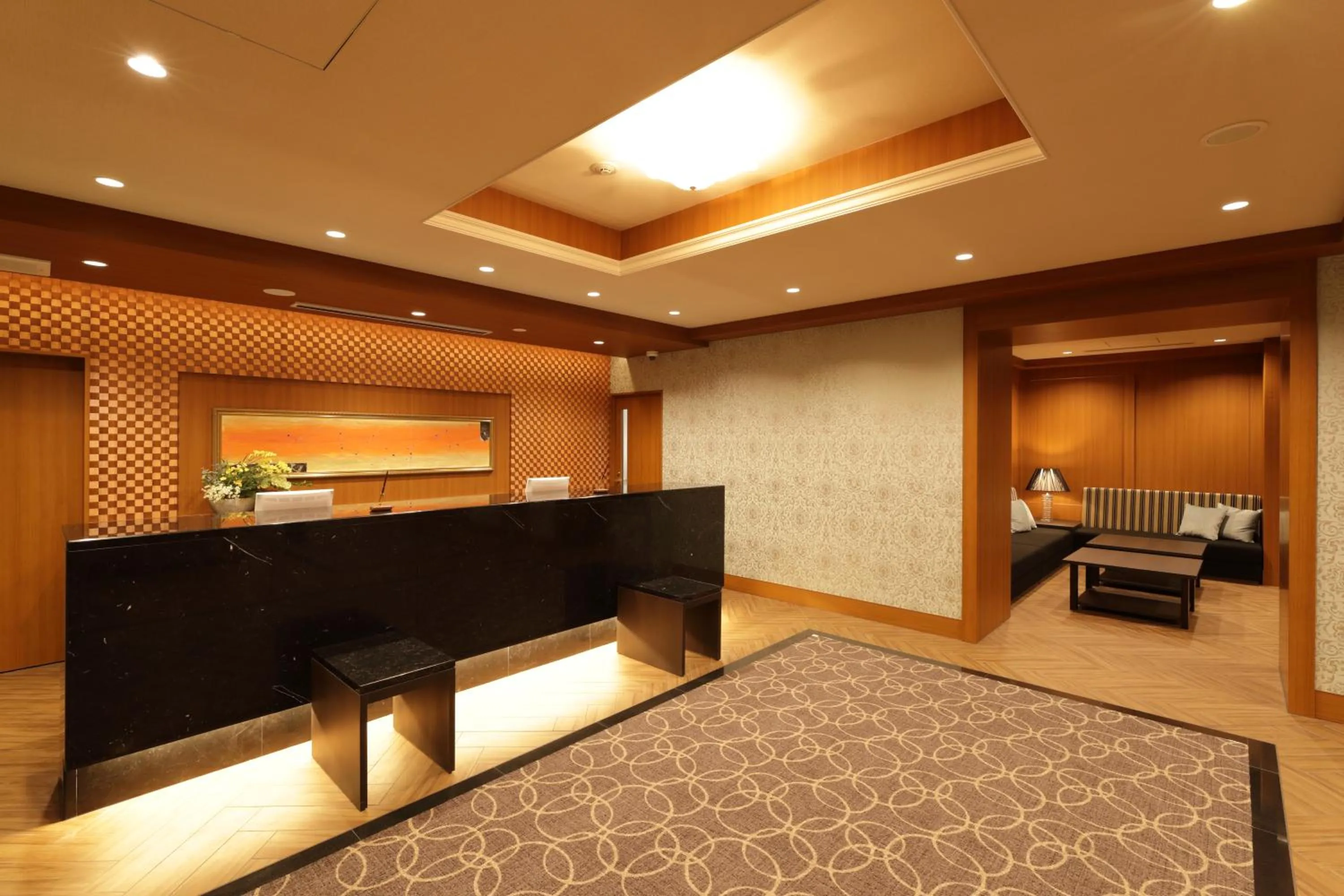 Lobby or reception, Bed in Hiyori Hotel Maihama