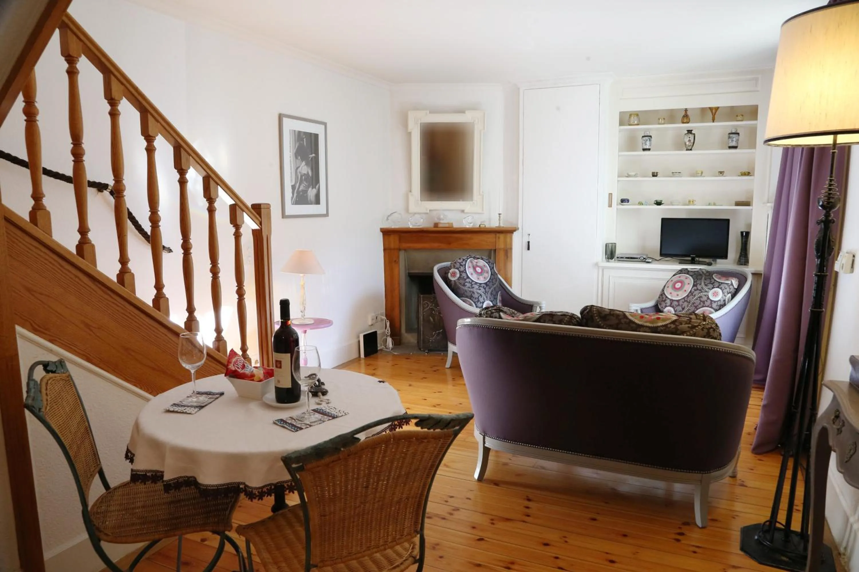 Living room in Charming Geneva