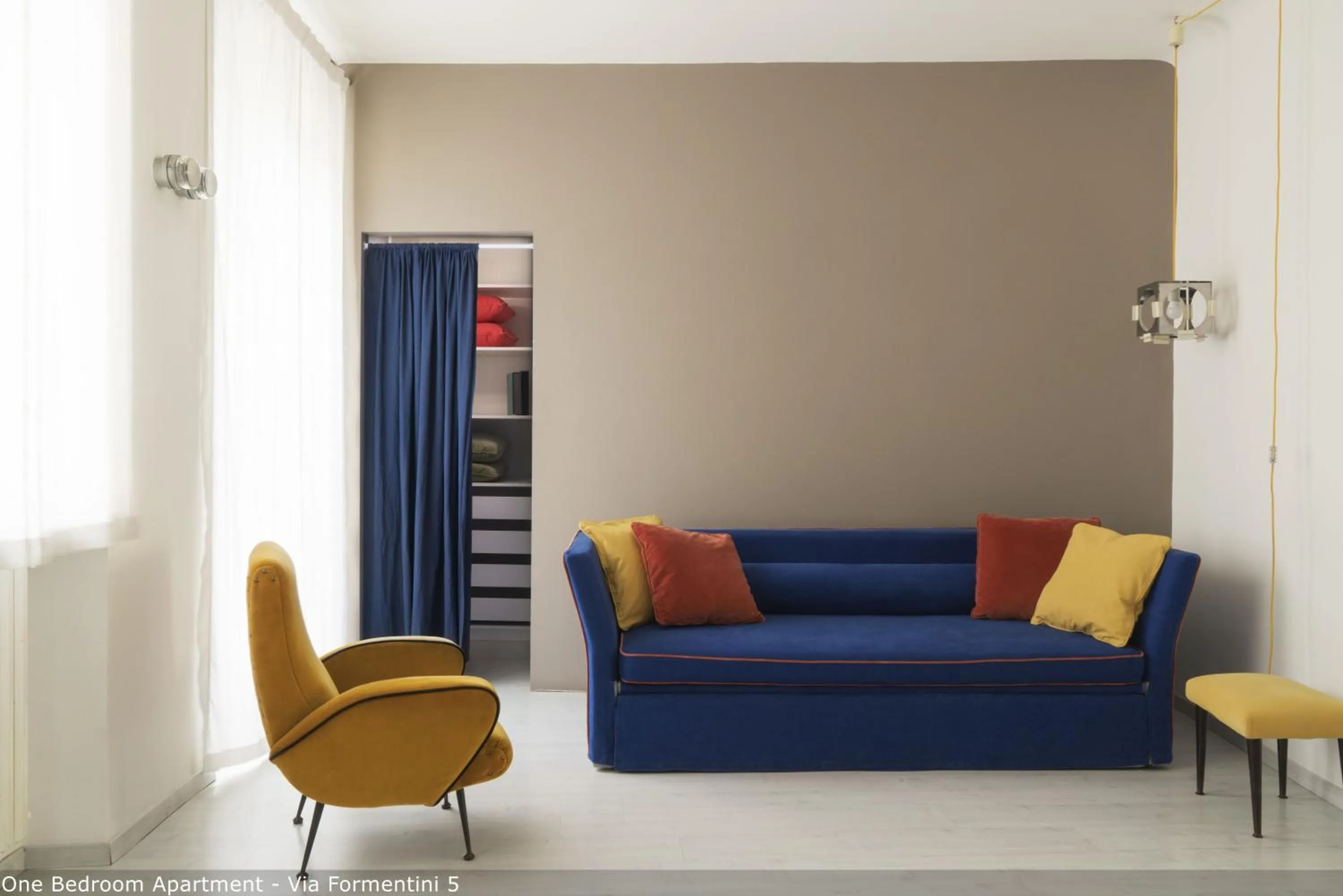 Living room in Brera Apartments