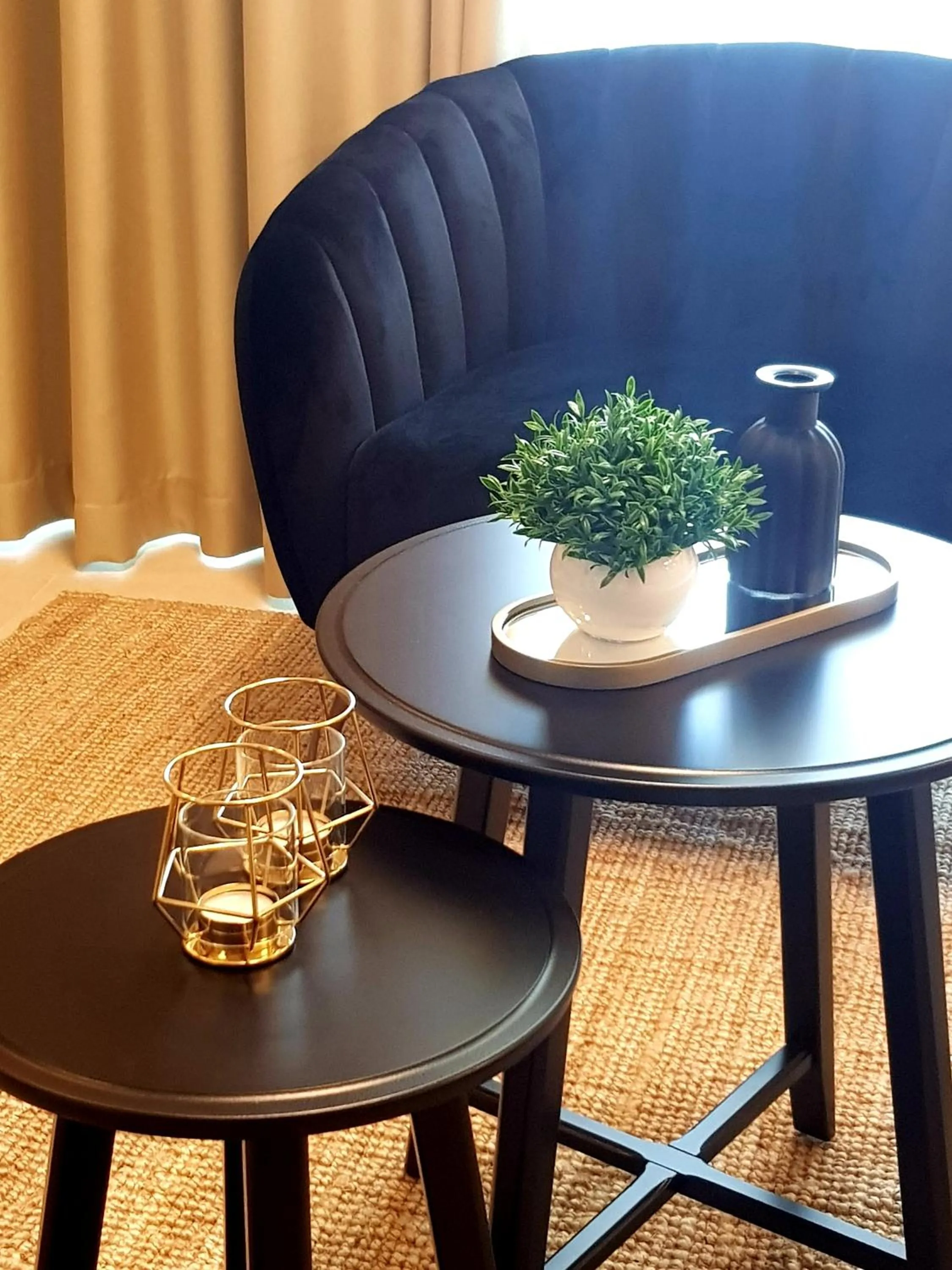 Seating area in Neot Golf, Ziv's Place