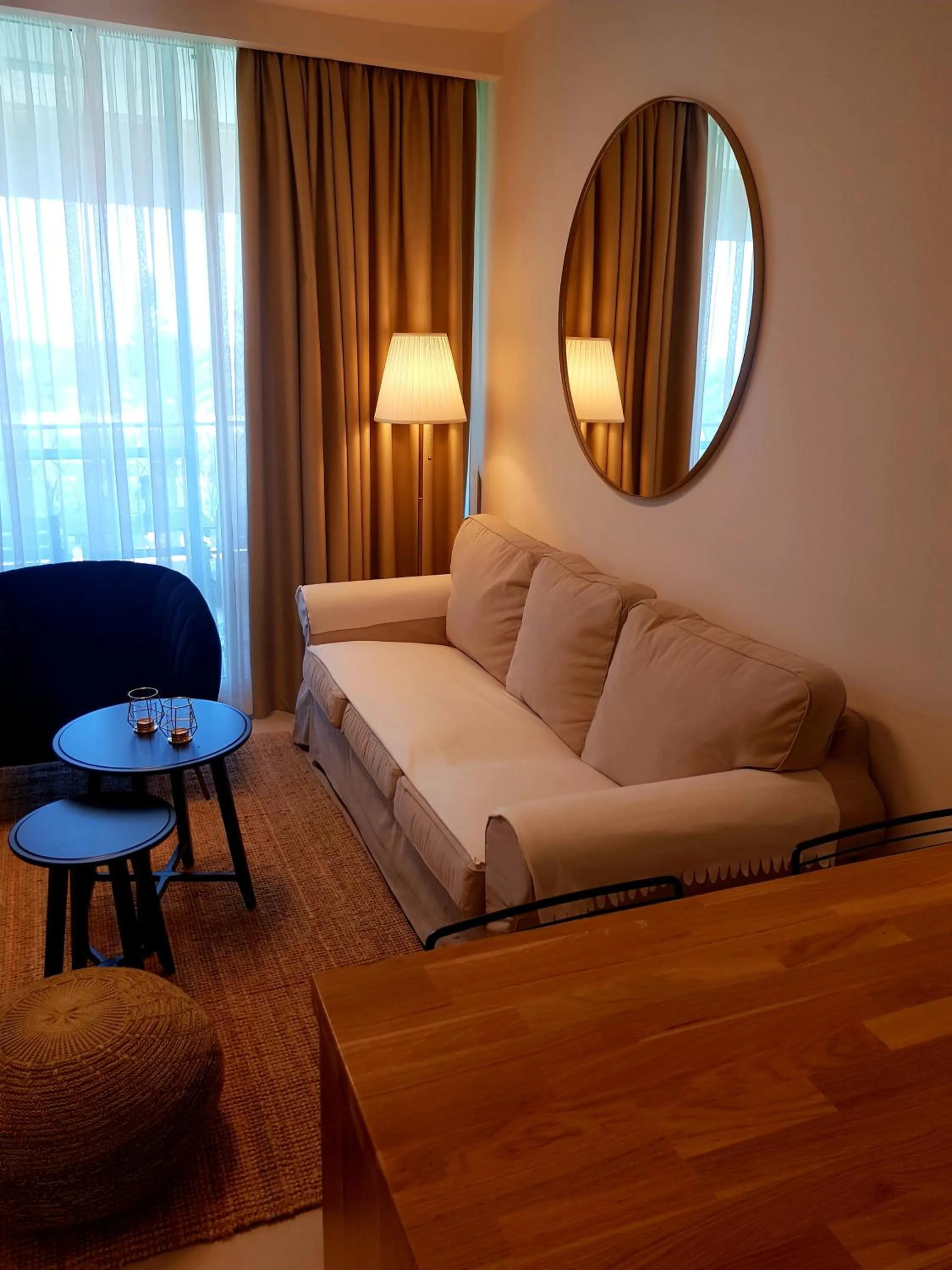 Living room in Neot Golf, Ziv's Place