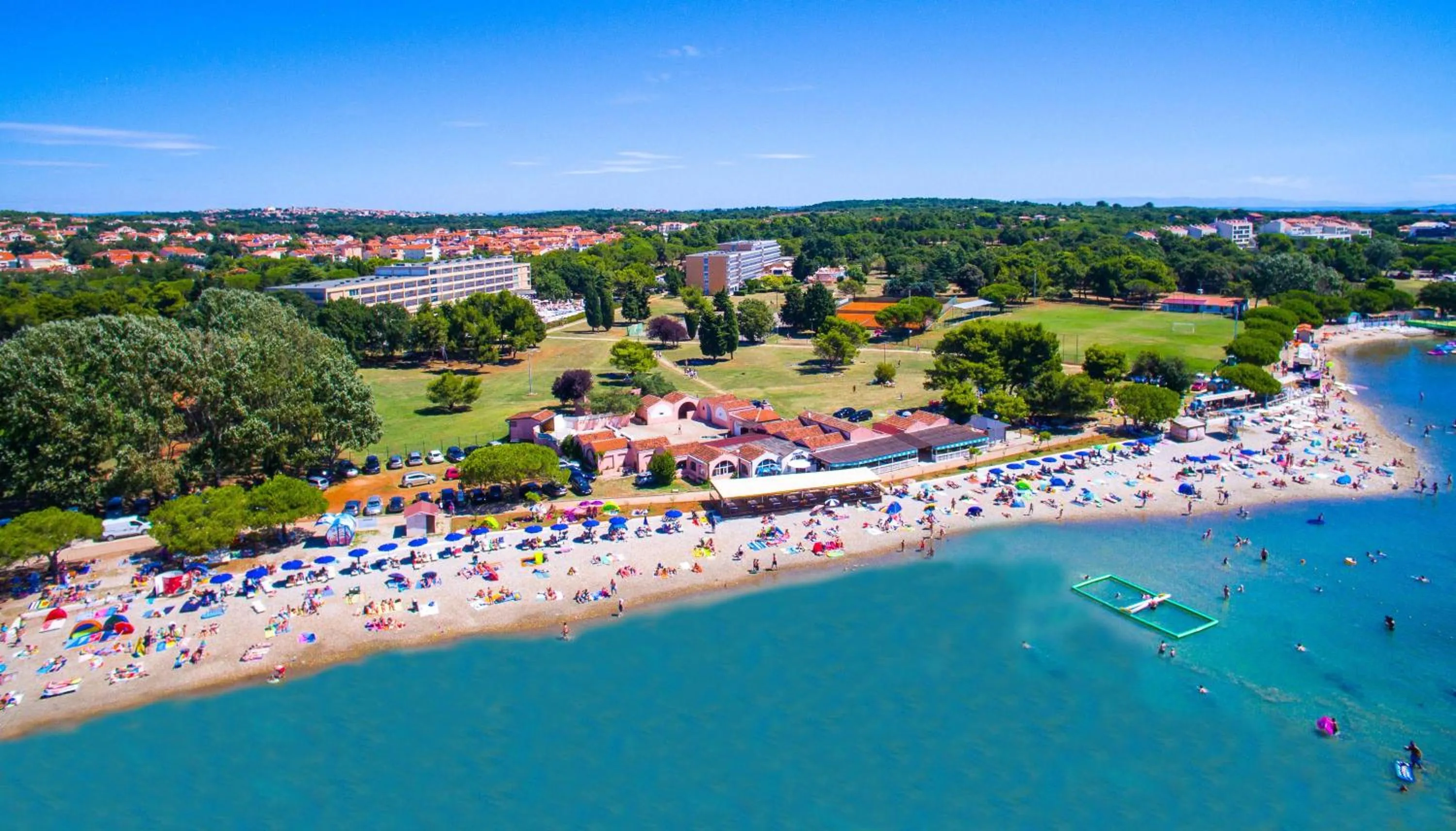 Beach in Ai Pini Medulin Resort