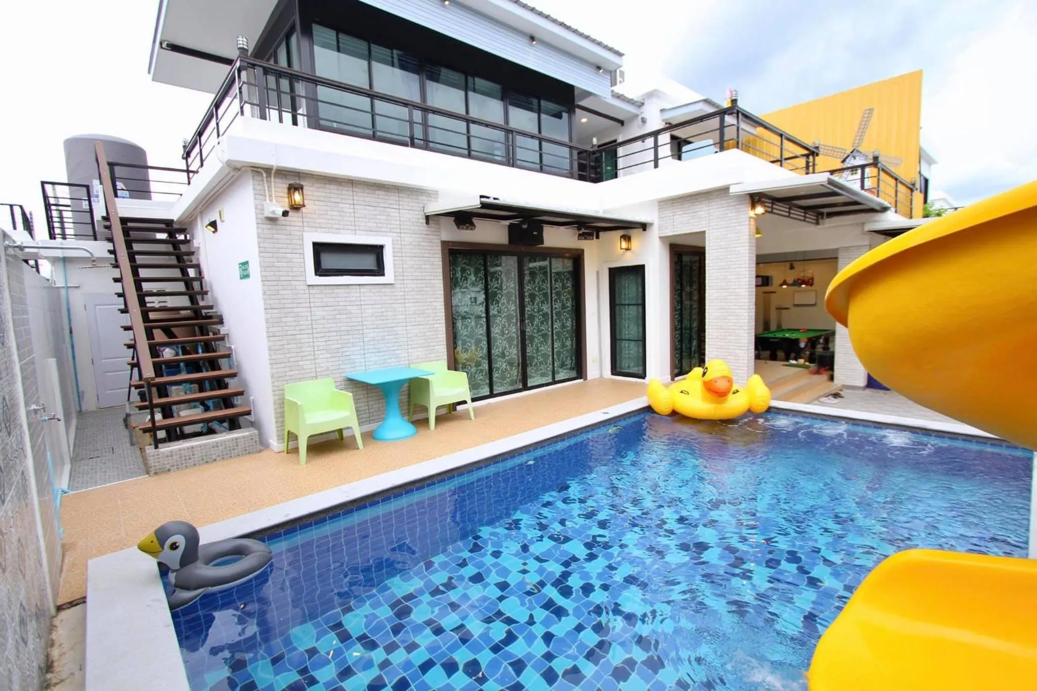 Breakfast in Boutique Huahin Pool Villa