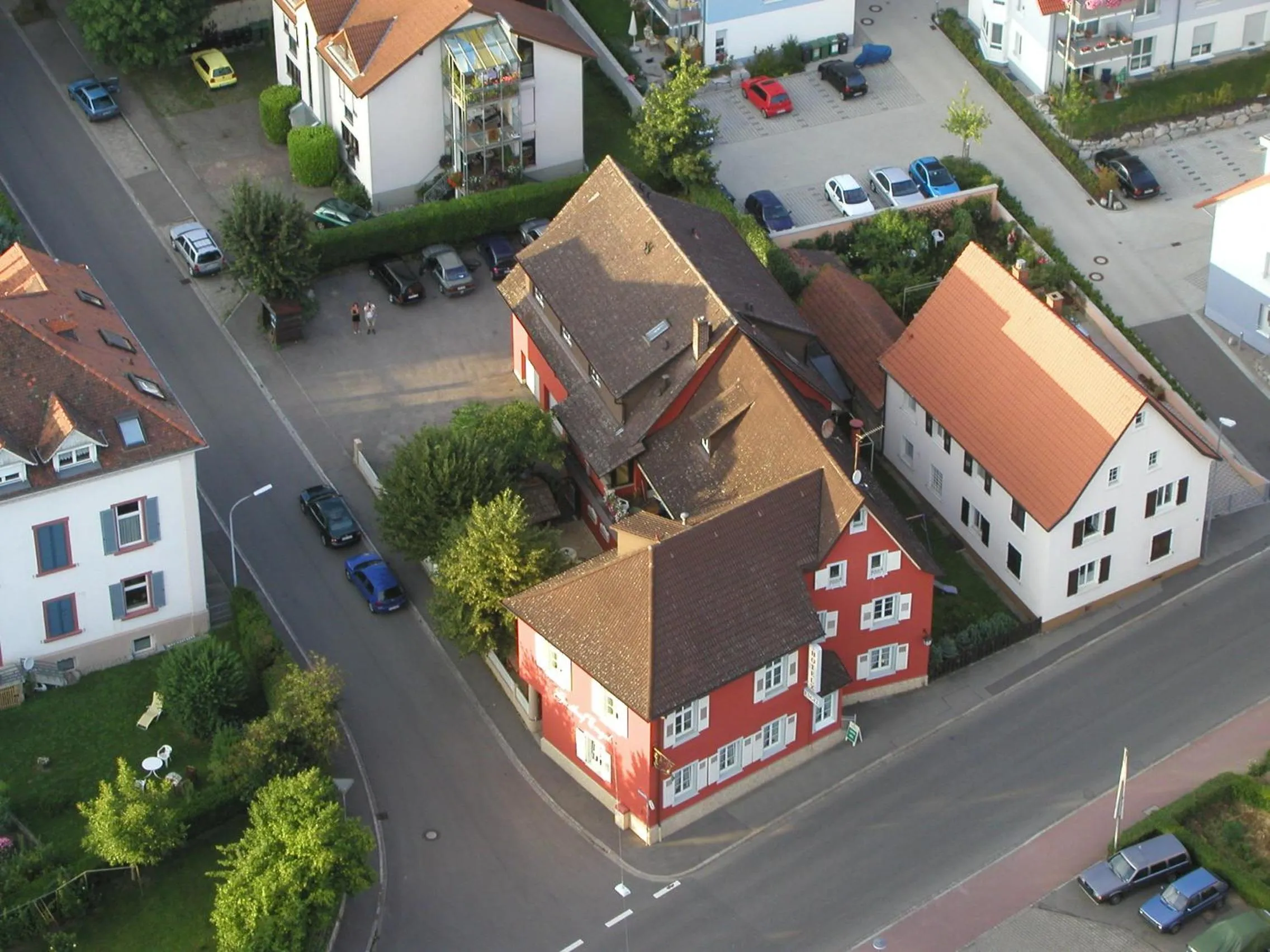 Bird's eye view in Gasthof Engel