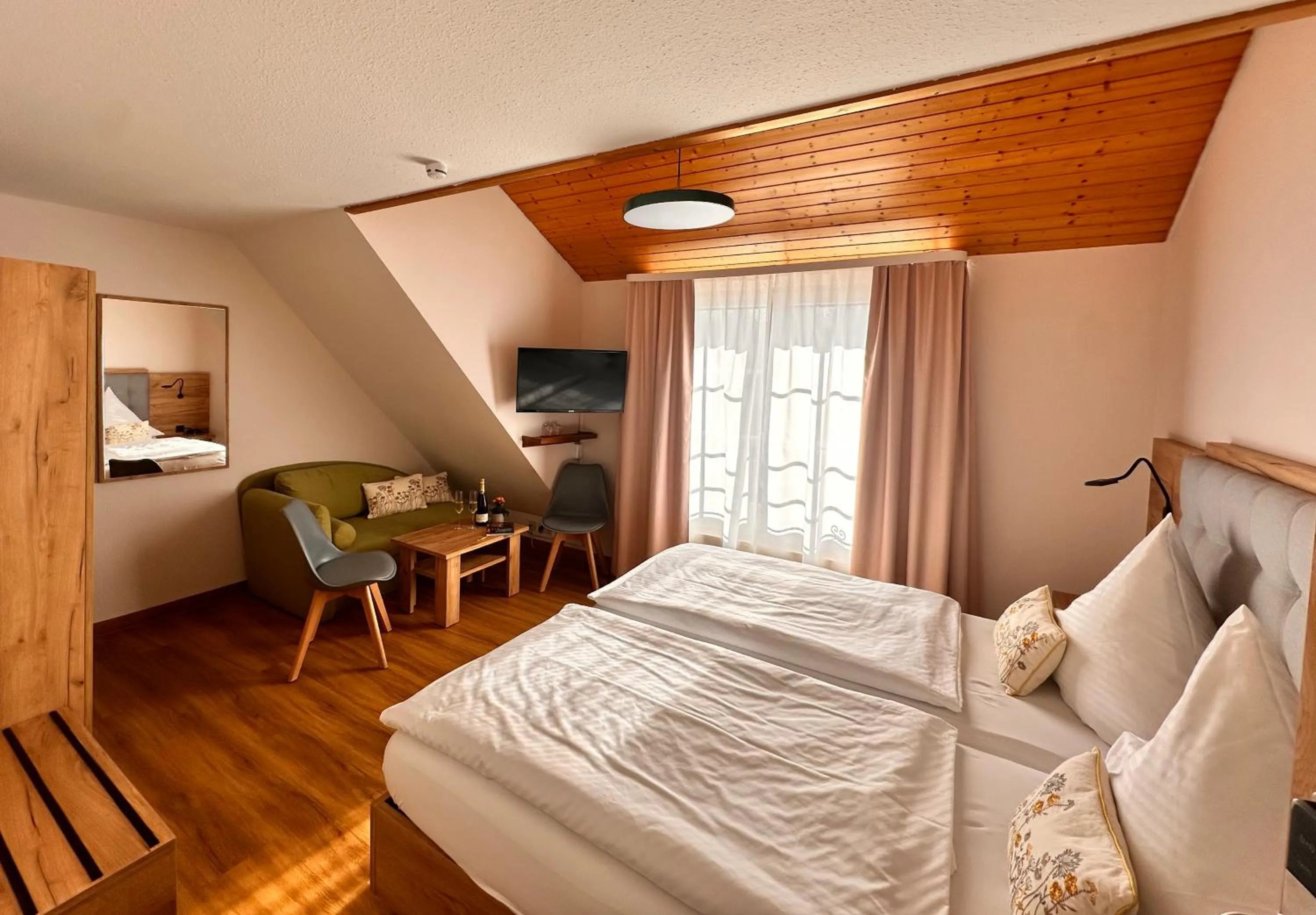 Bed in Gasthof Engel