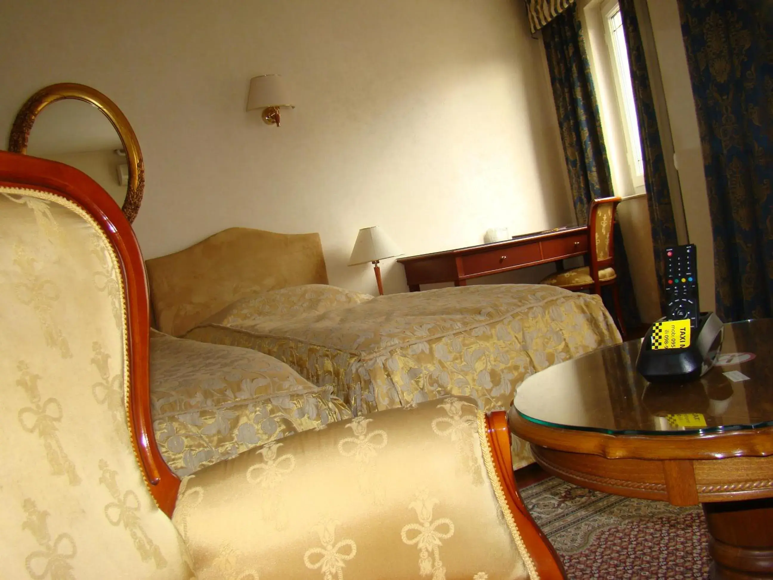 Twin Room with Balcony in Hotel Vila Ariston Twin Room with Balcony in Hotel Vila Ariston