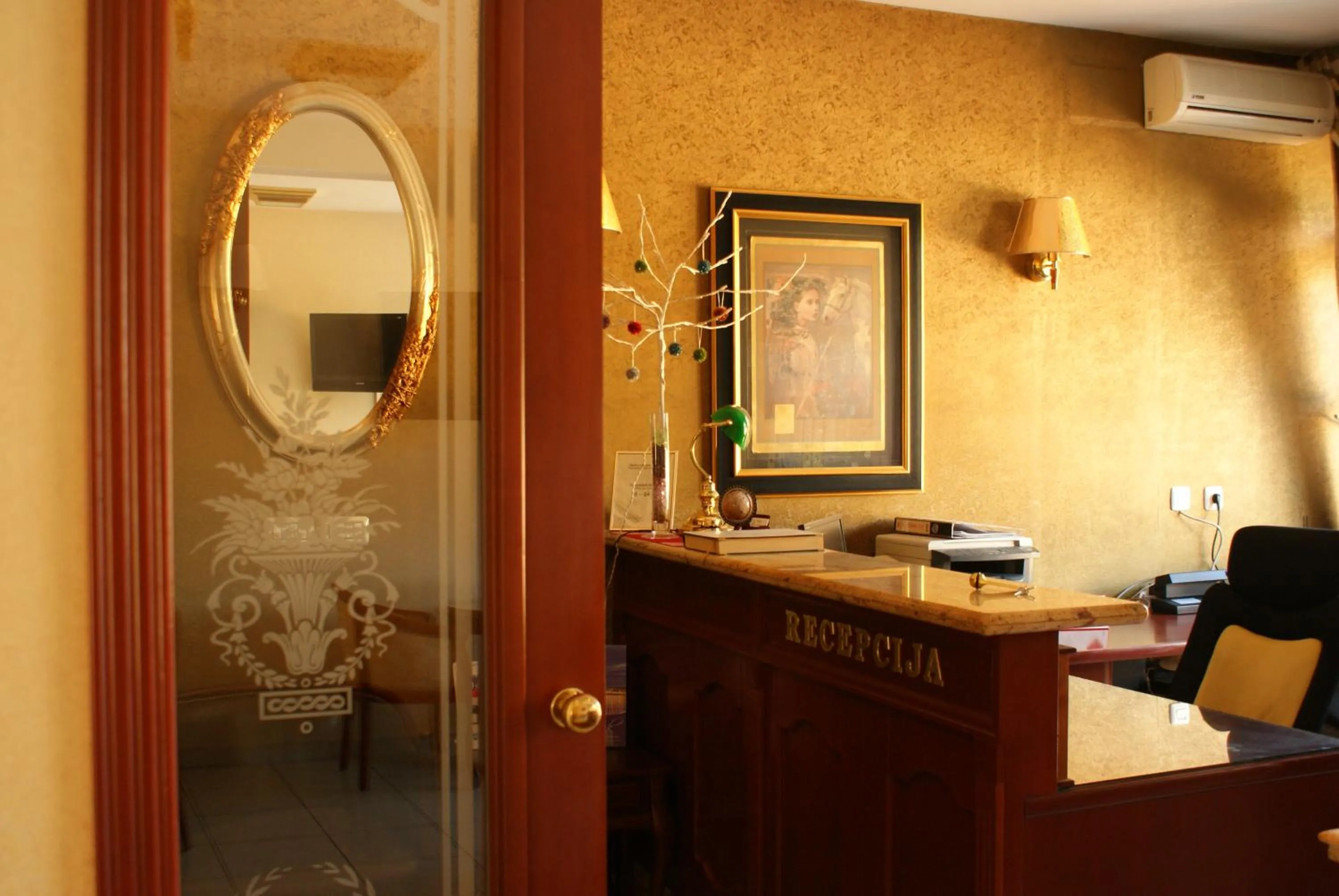 Lobby or reception in Hotel Vila Ariston