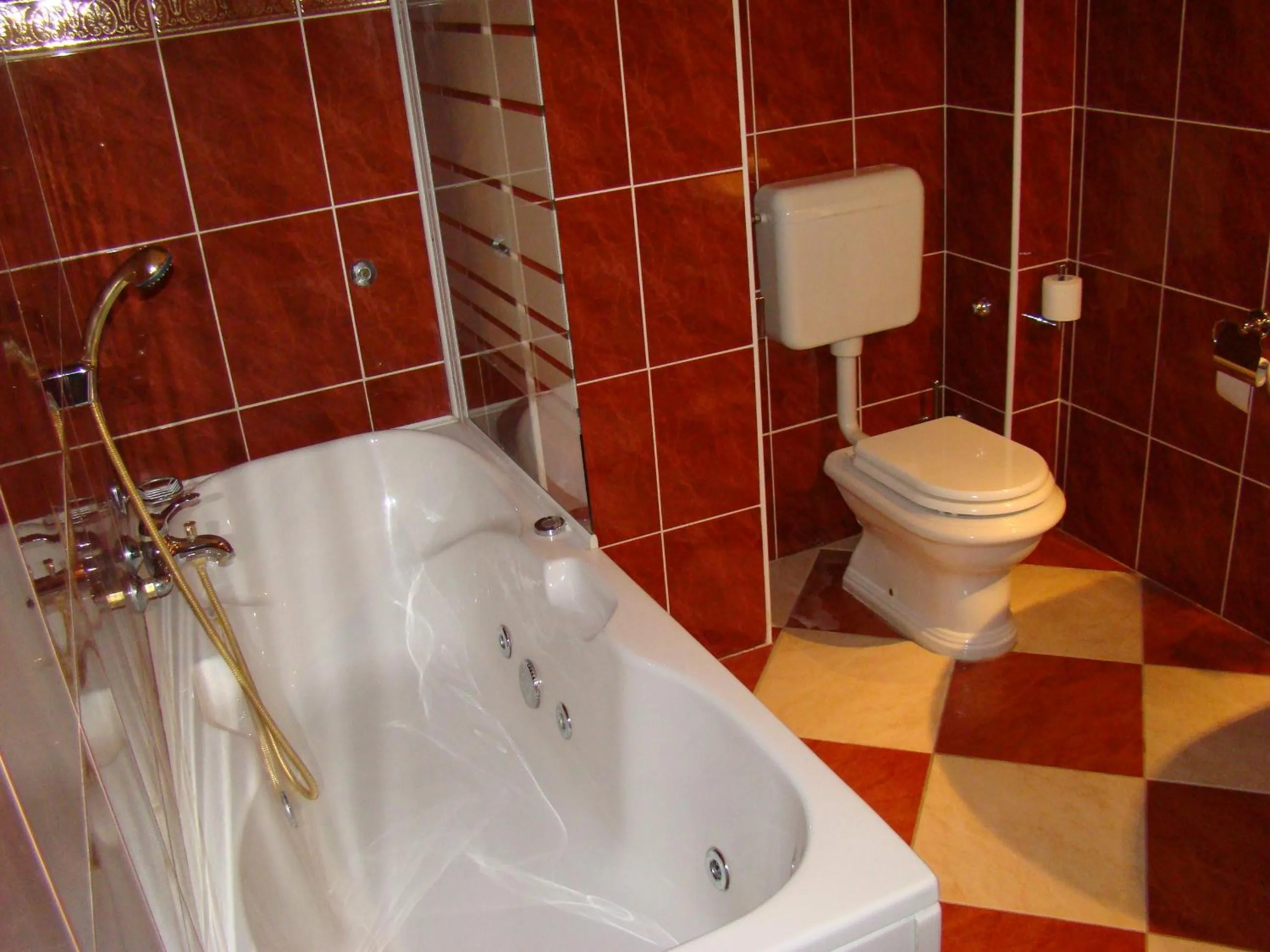 Toilet in Hotel Vila Ariston