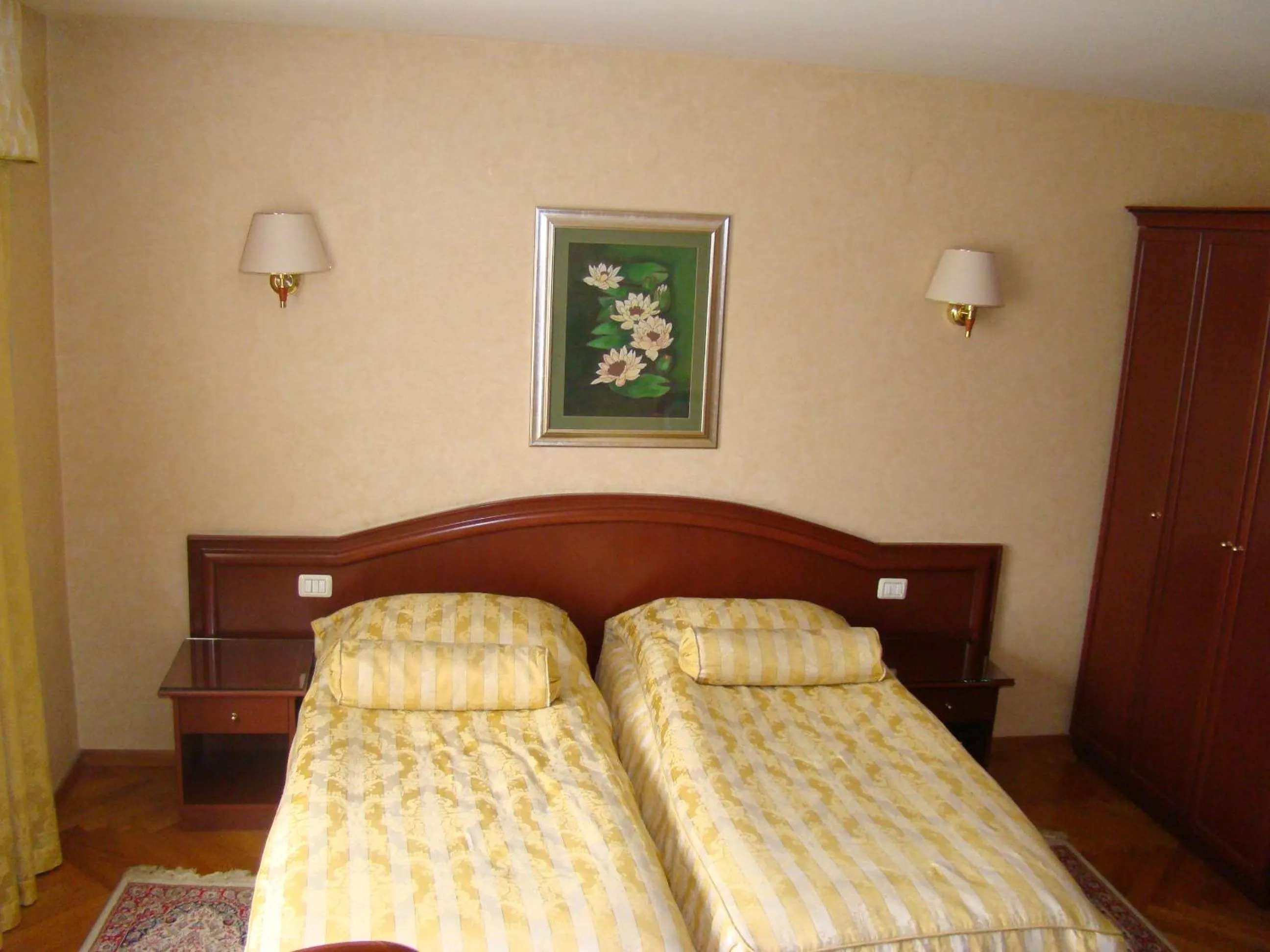 Bed in Hotel Vila Ariston