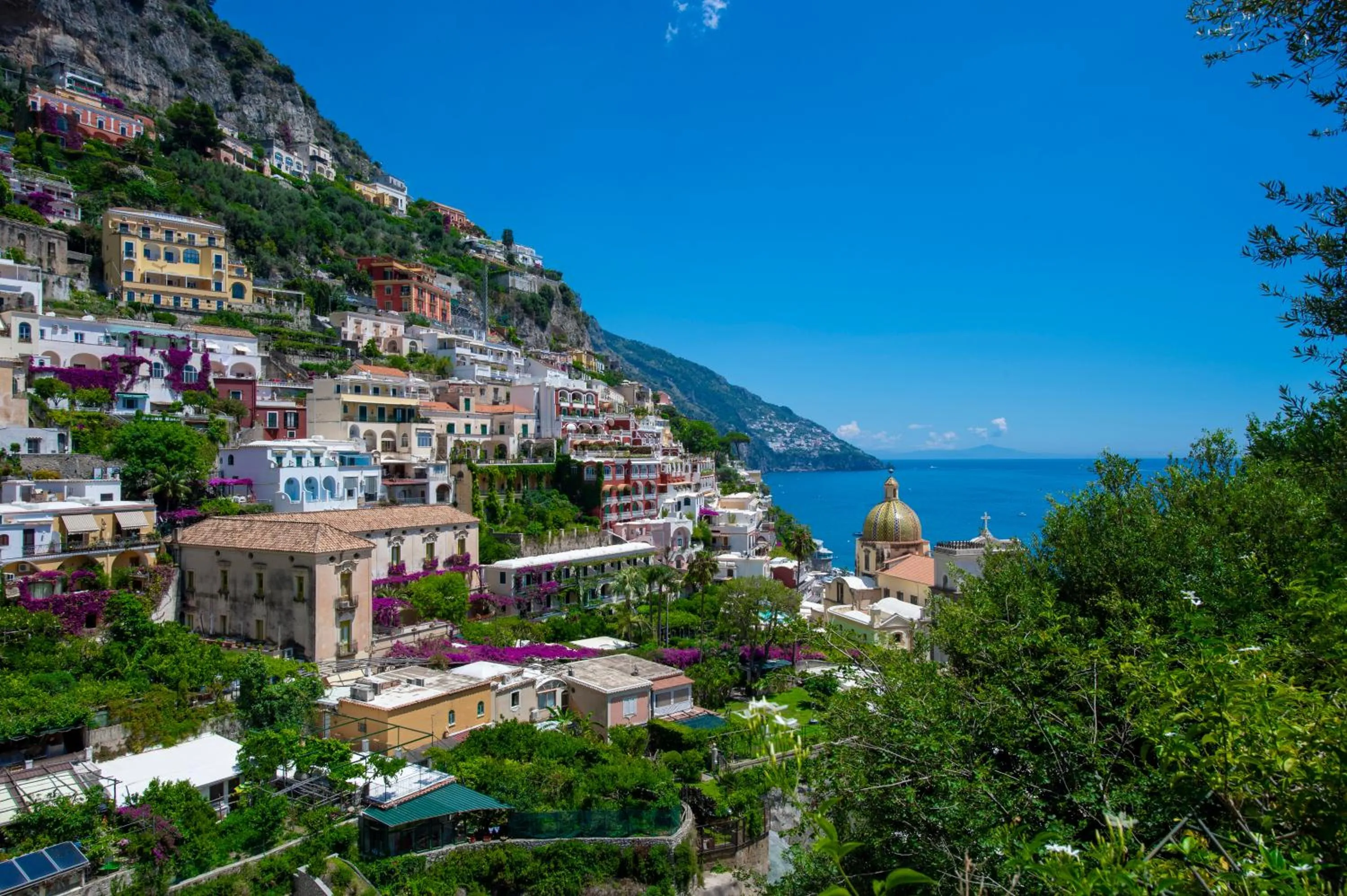 Sea view in Villa Deli, In Positano, Sea View, Ac