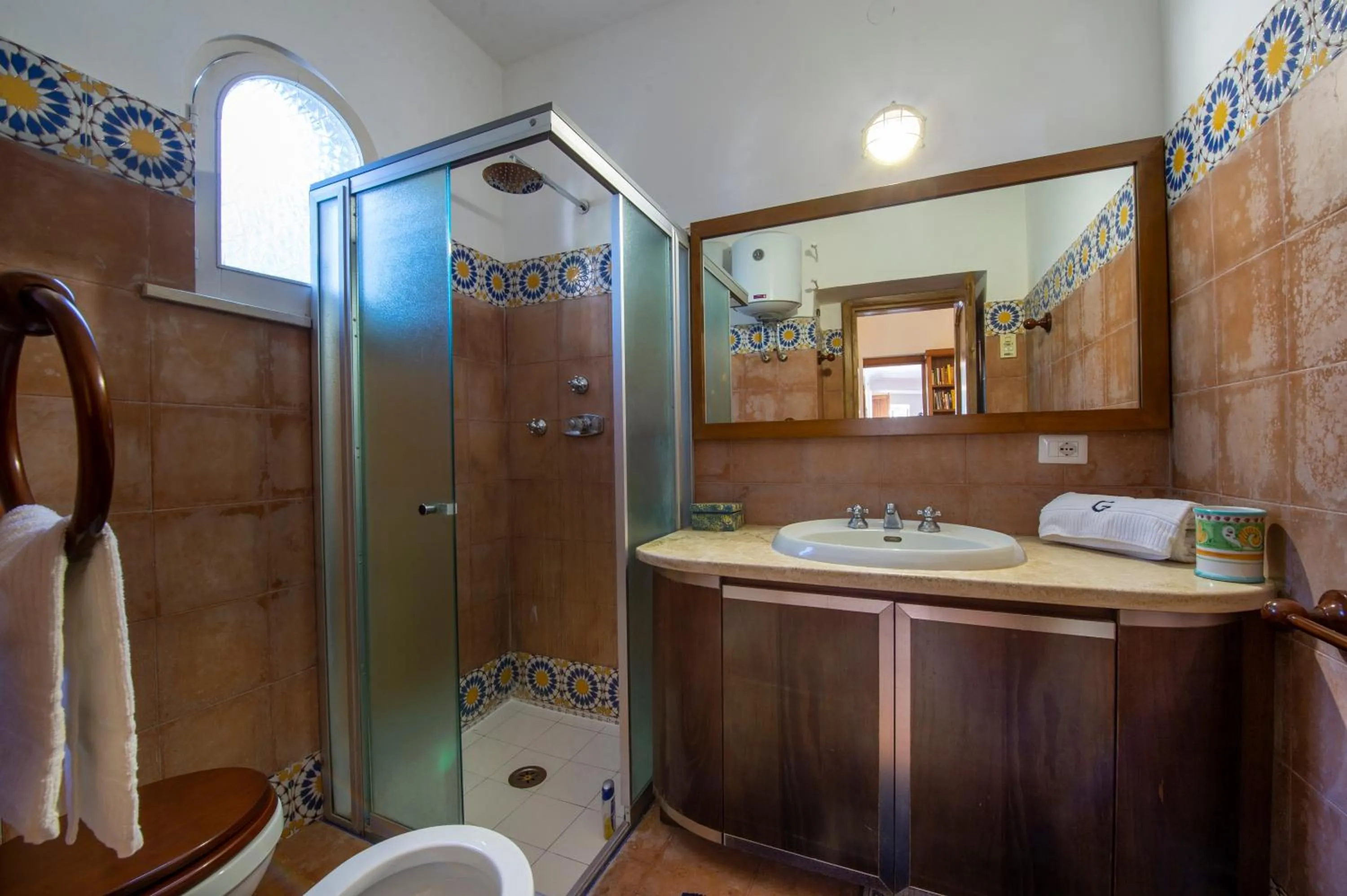 Bathroom in Villa Deli, In Positano, Sea View, Ac