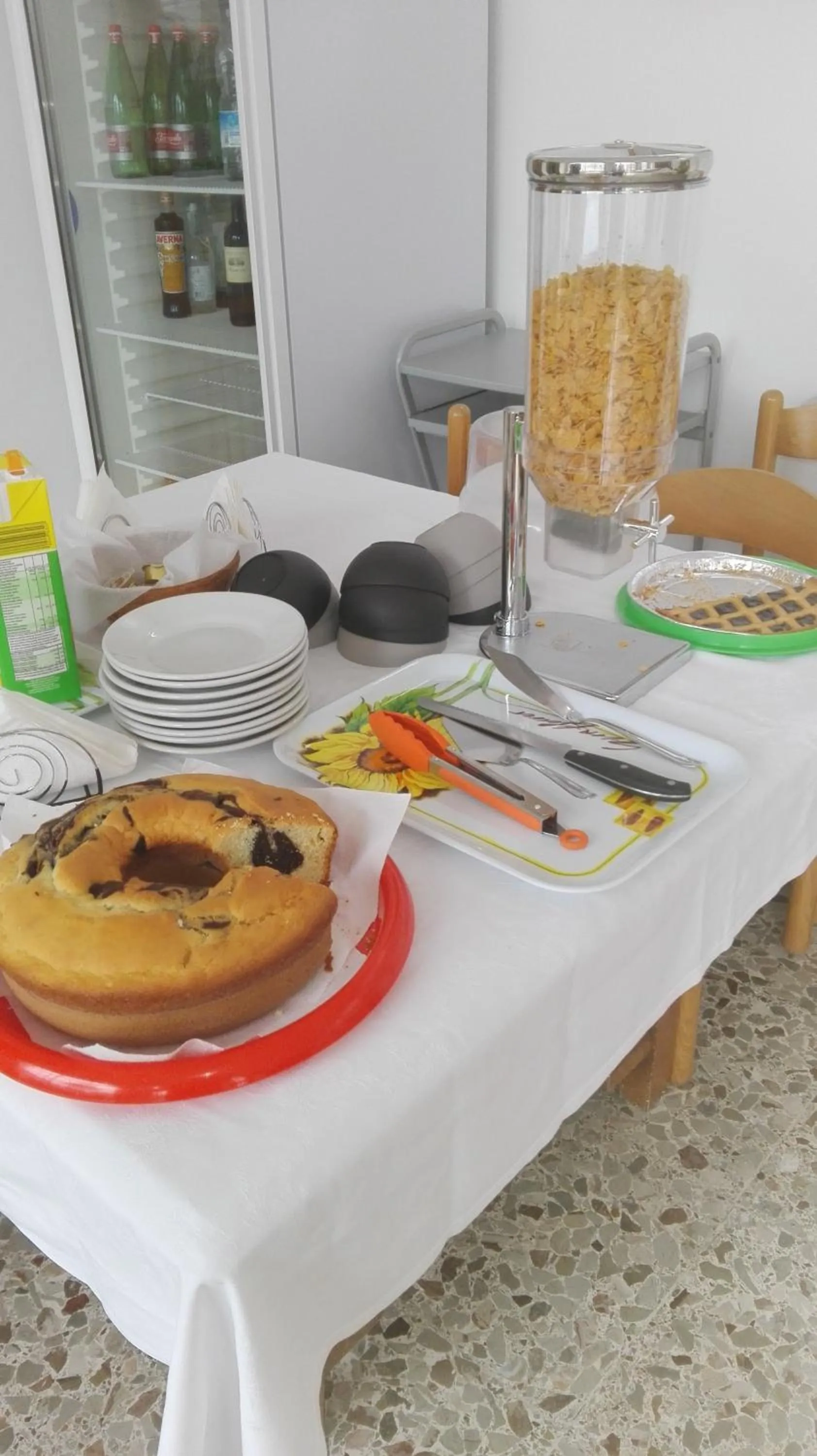 Buffet breakfast in Hotel Mastropeppe