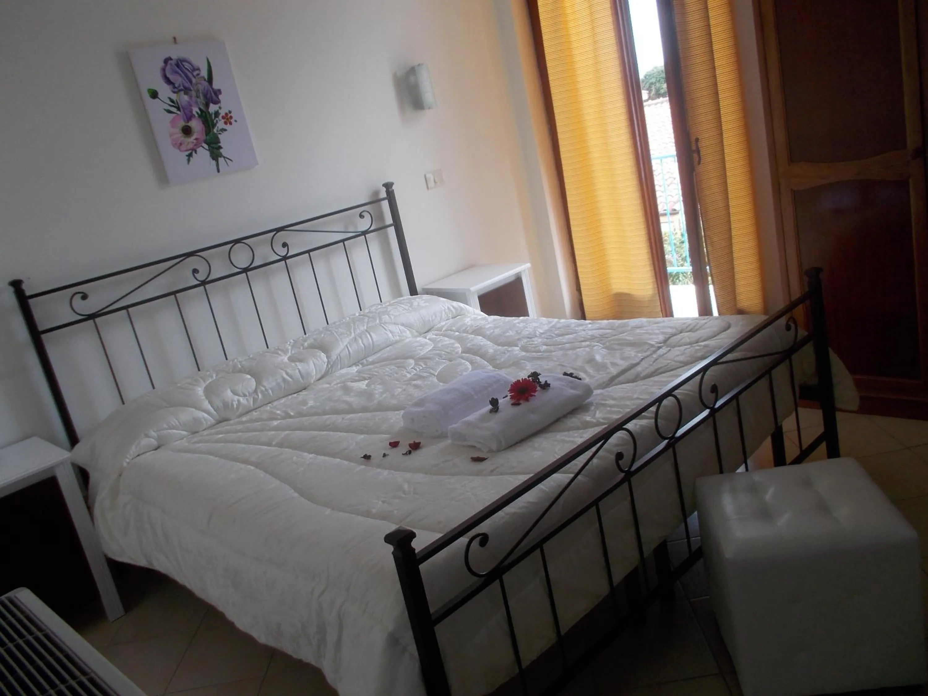 Bed in Hotel Mastropeppe