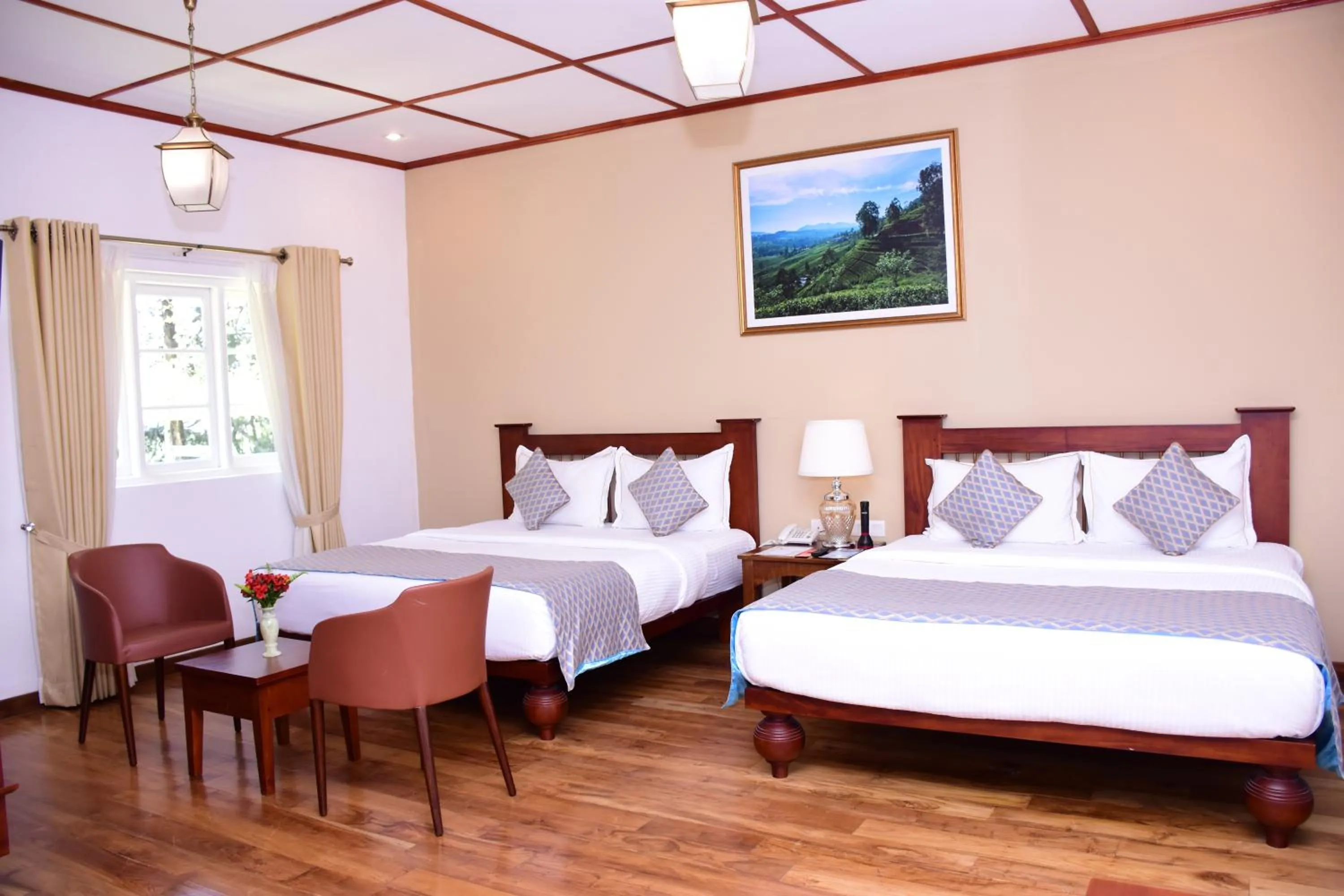 Bed in Mirage Kings Cottage