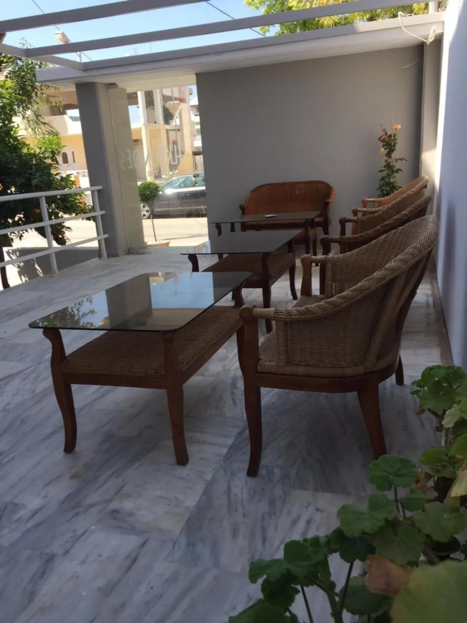 Lobby or reception in Alkyonides Boutique Hotel