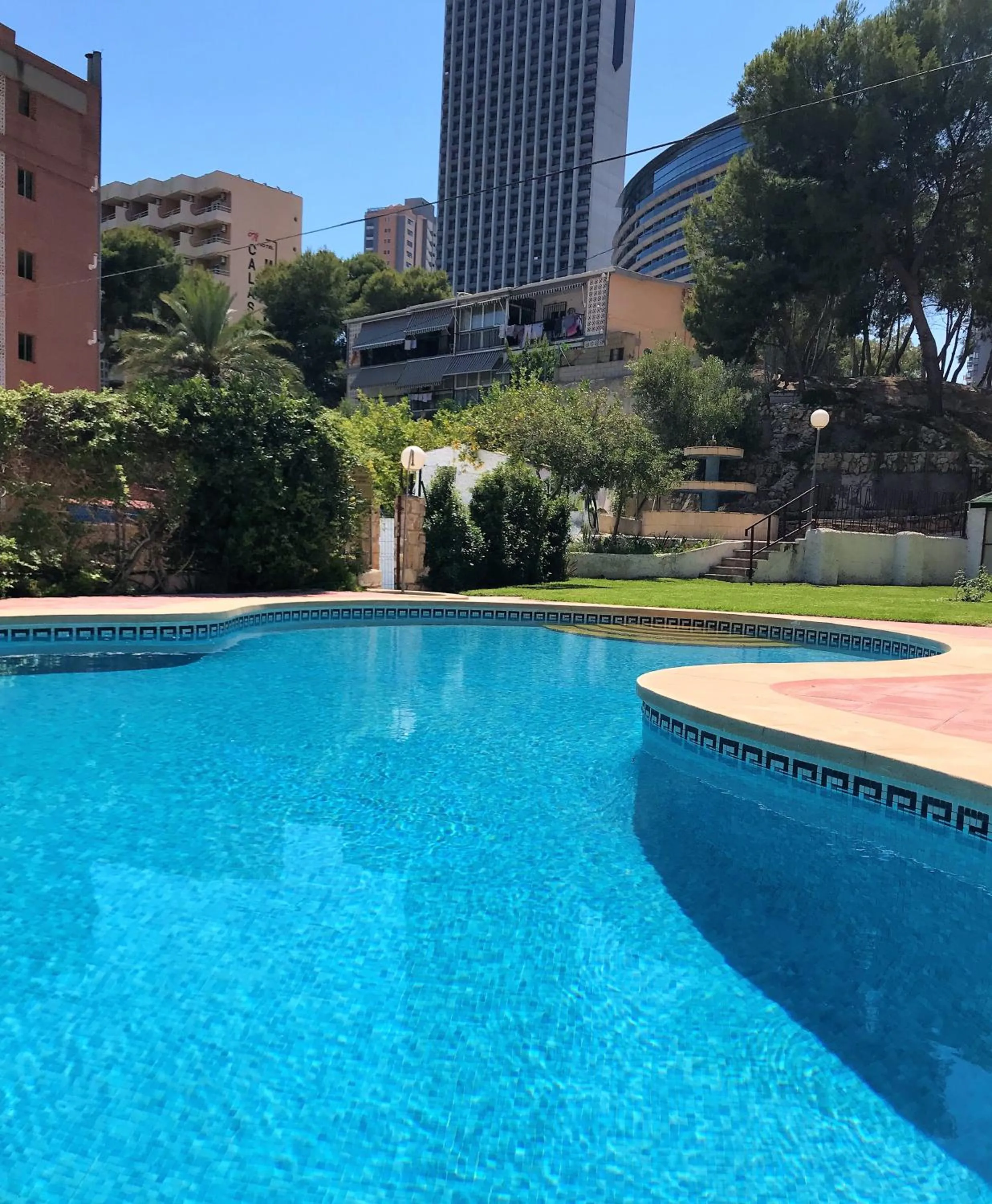 Swimming pool in Sonrisa Apartments